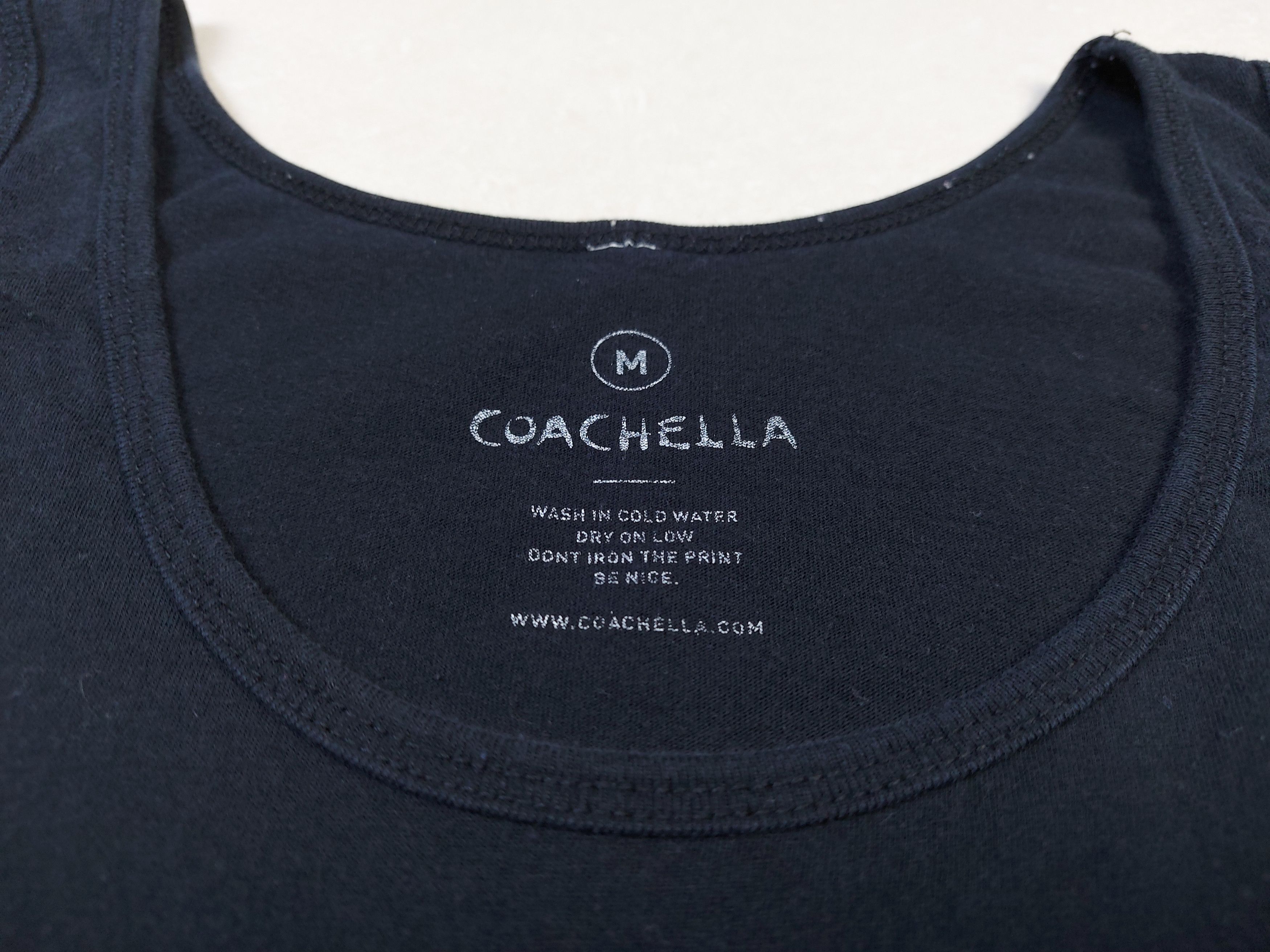 Band Tees Coachella 2017 Balloons Art Line Up Double-Sided Tank Top Size US M / EU 48-50 / 2 - 10 Thumbnail