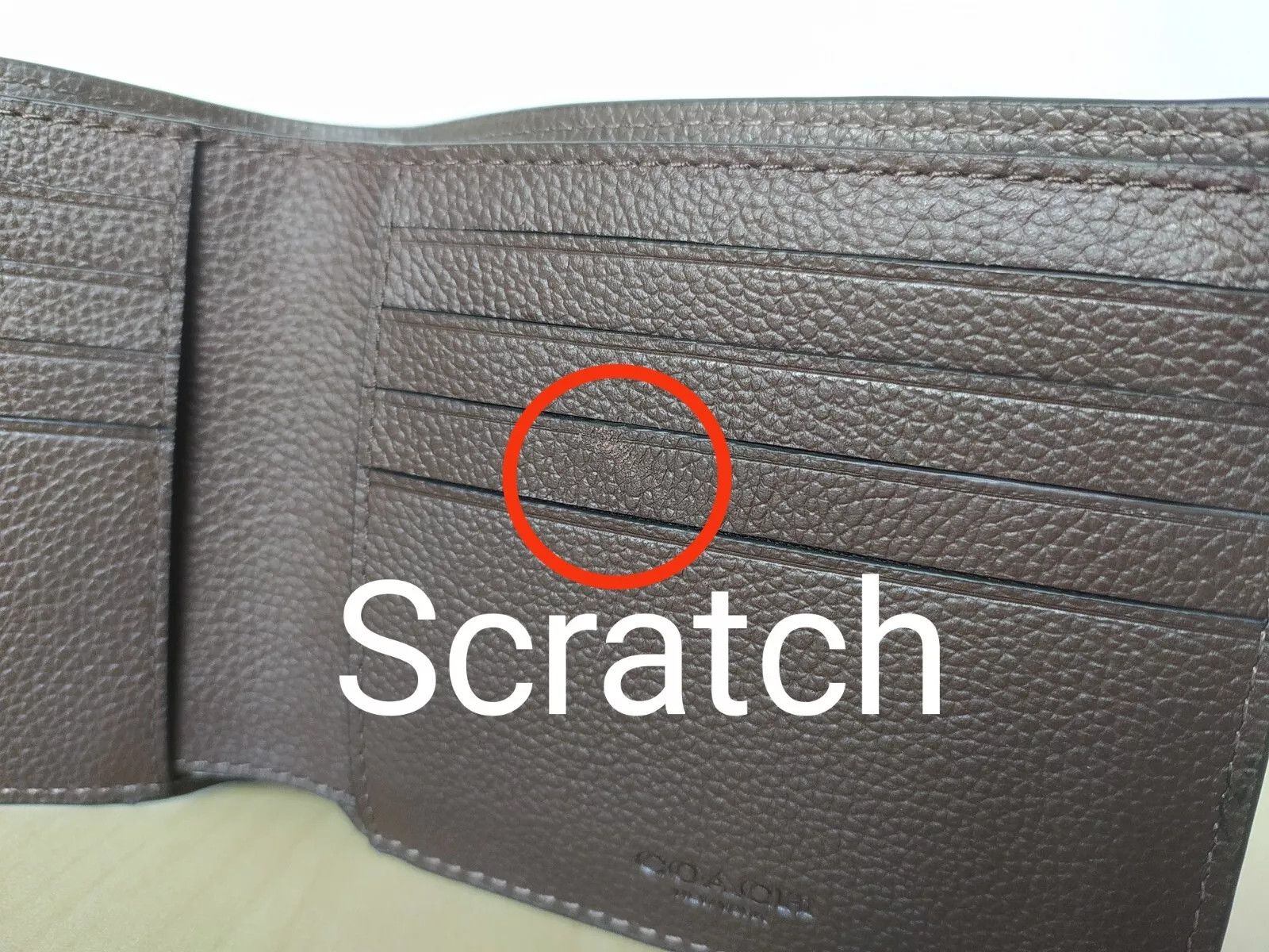 Coach Coach 3 - IN - 1 Leather Wallet T 0543 Size ONE SIZE - 9 Thumbnail
