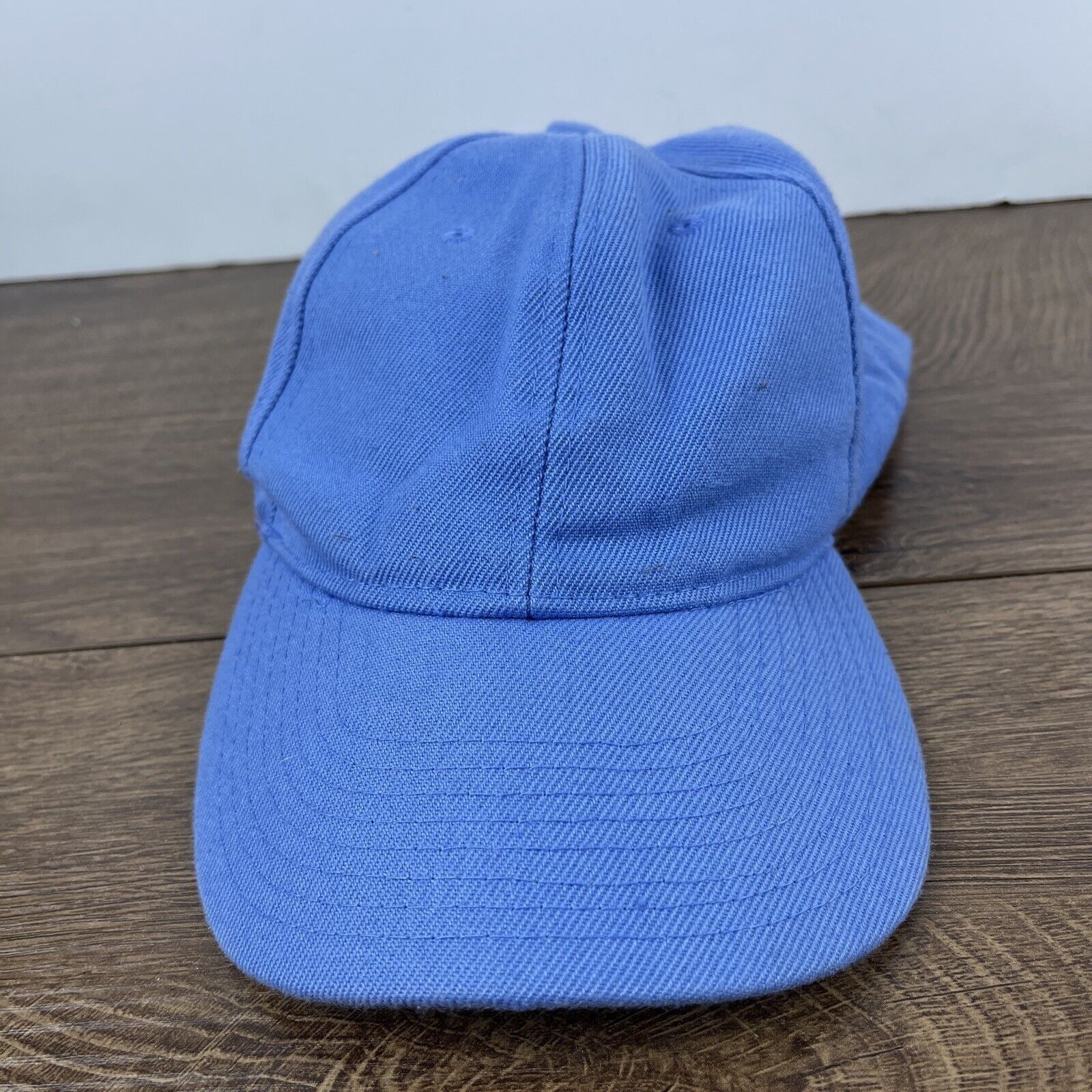 Other Light Blue Baseball Hat Blue Hat Adjustable Blue Adult Size Size ONE SIZE - 5 Thumbnail