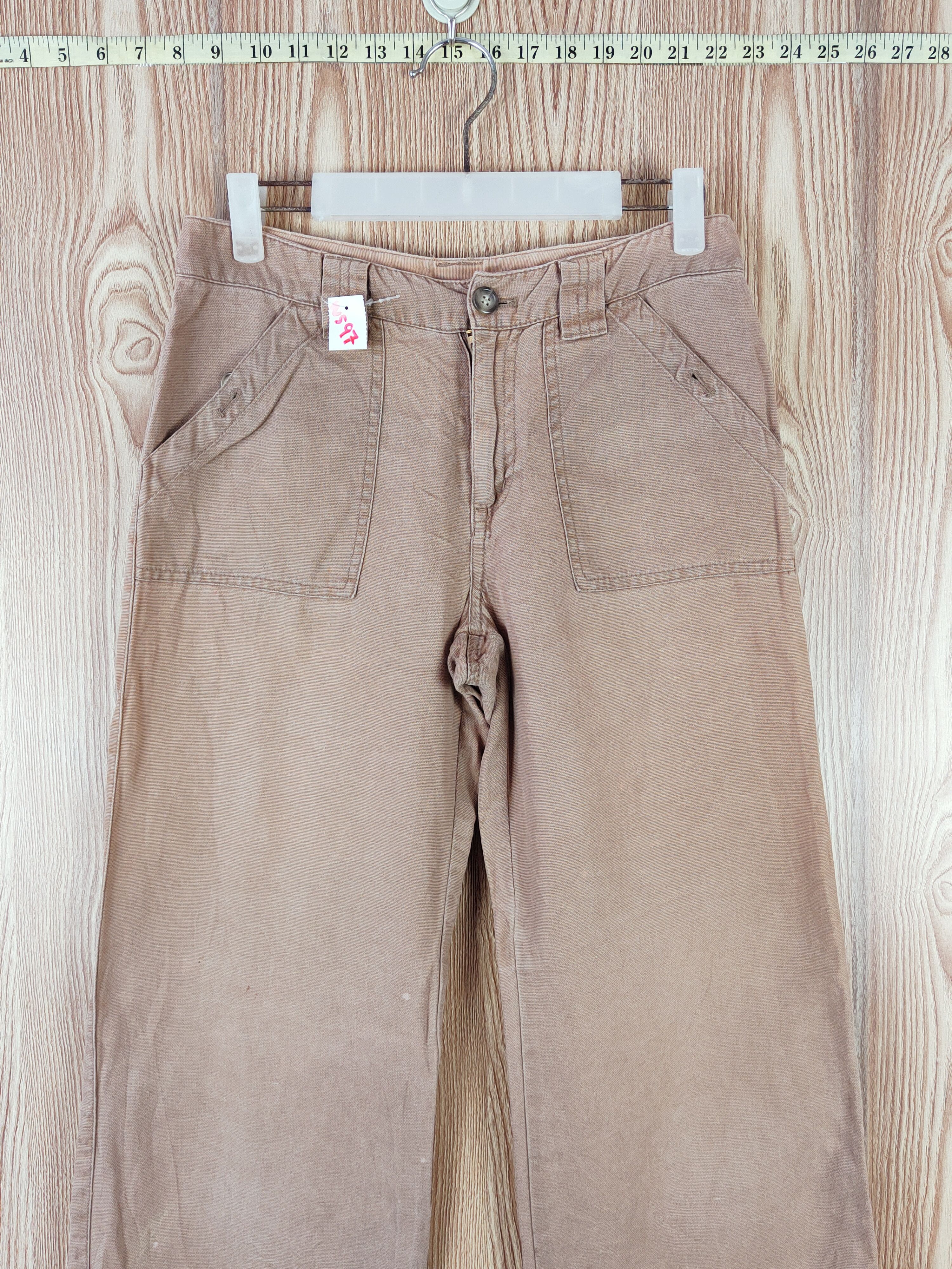 Japanese Brand Japanese Brand Brown Multipocket Casual Pants #W597 Size 26" / US 2 / IT 38 - 2 Thumbnail