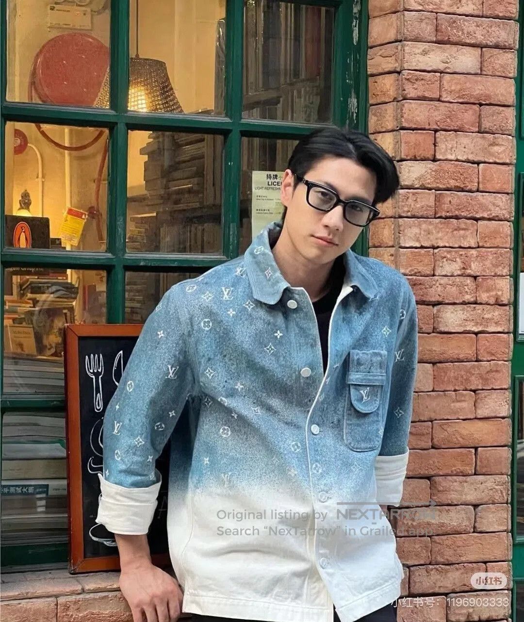 Louis Vuitton louis vuitton gradient denim jacket for men. Size US XL / EU 56 / 4 - 4 Thumbnail
