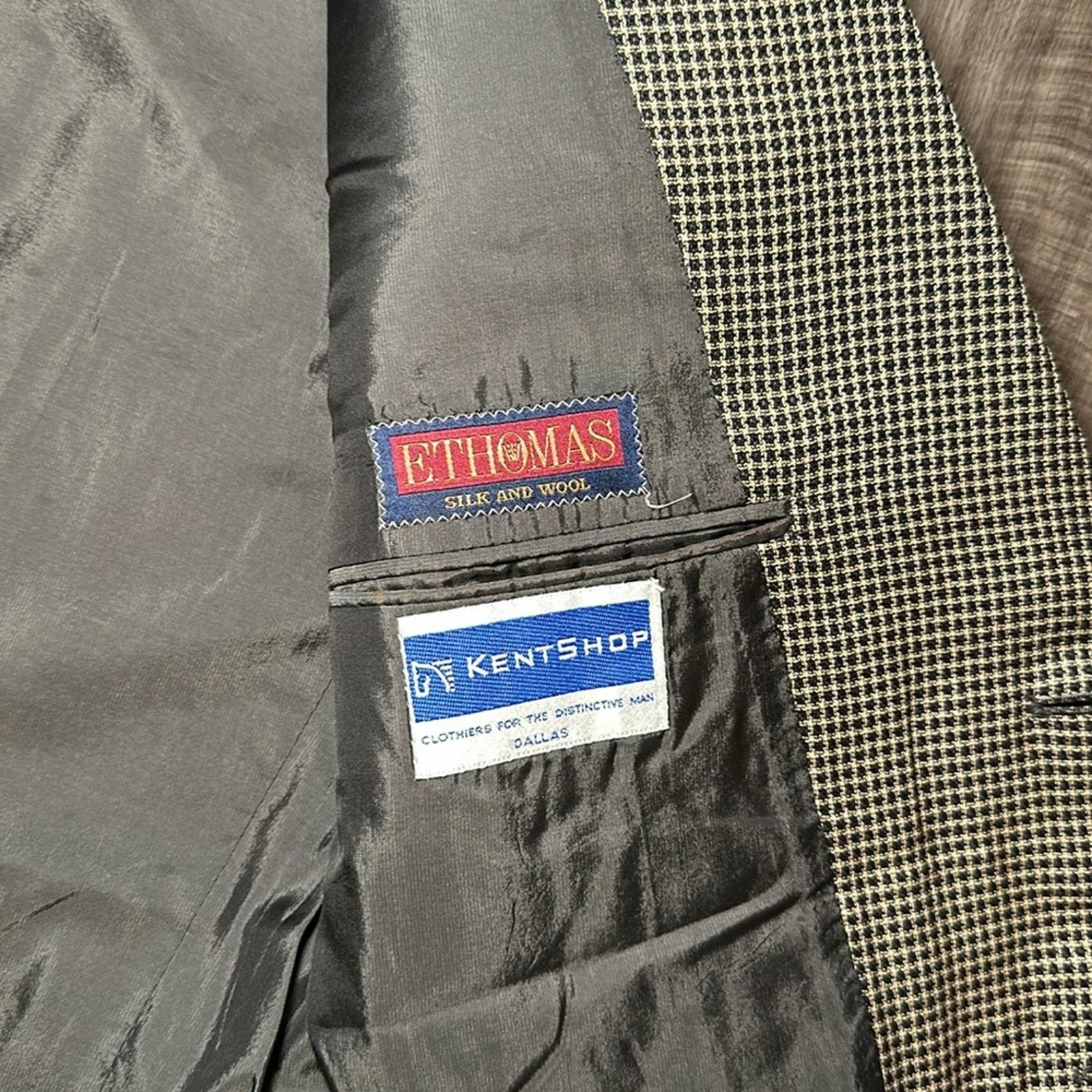 Pal Zileri Pal Zileri E. Thomas Silk and Wool Jacket - 44L Size 44L - 9 Thumbnail