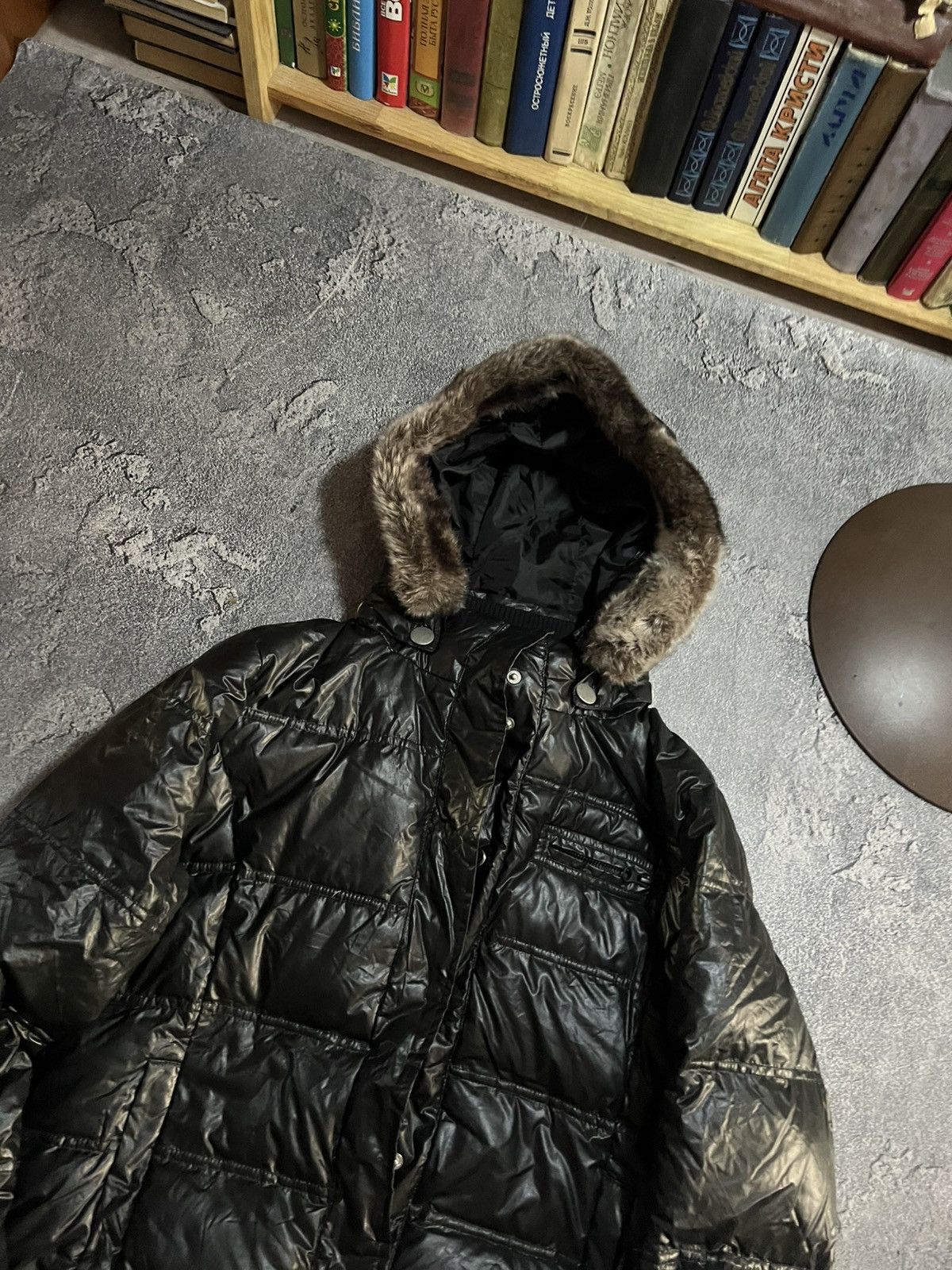 Vintage If Six Was Nine Style Bomber / Glamour And Distressed / Y2K Size US L / EU 52-54 / 3 - 3 Thumbnail