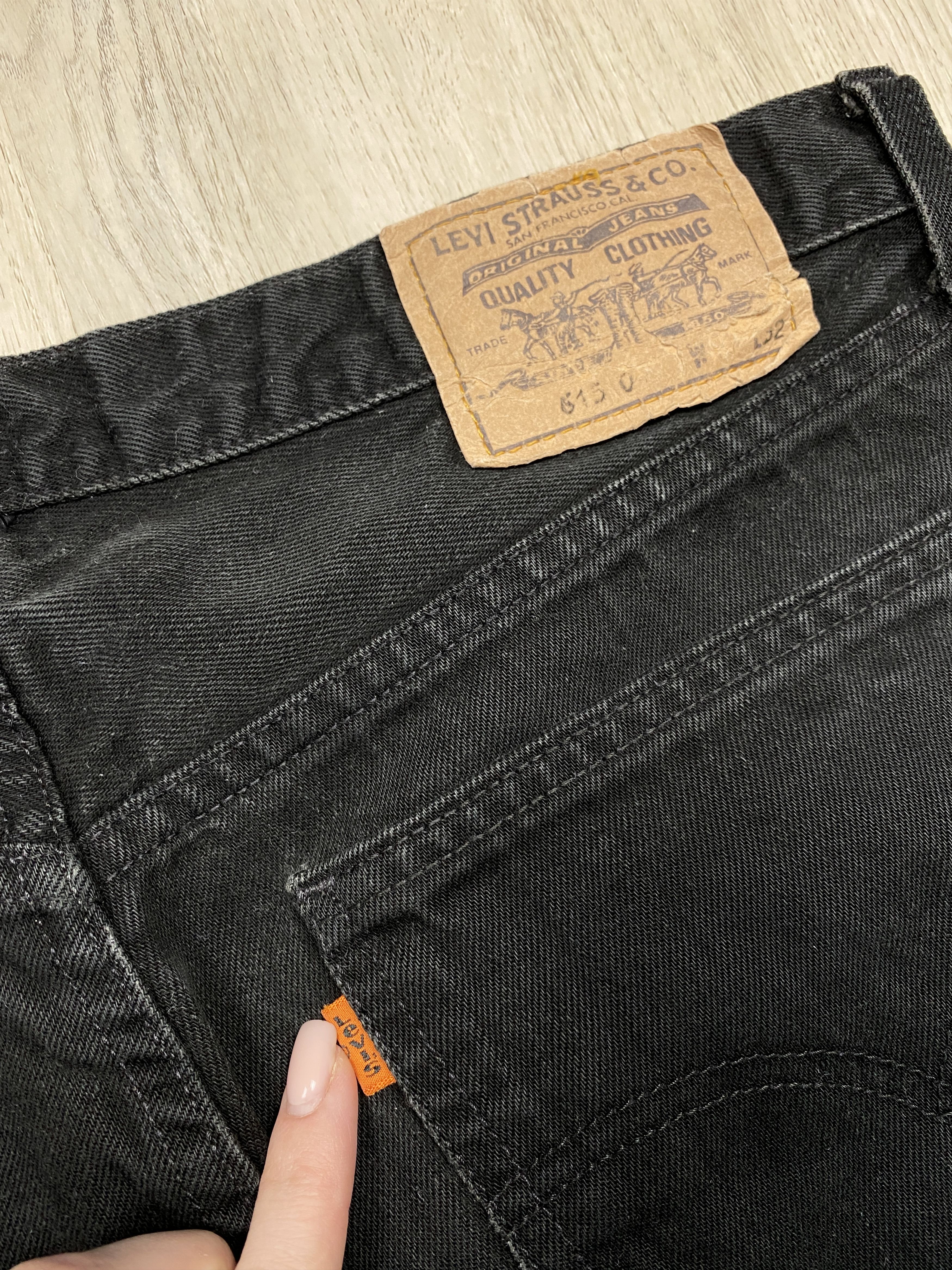 Levi's Levi's 615 90s Vintage Mens Denim Pants Orange Tab Jeans Size US 38 / EU 54 - 3 Thumbnail