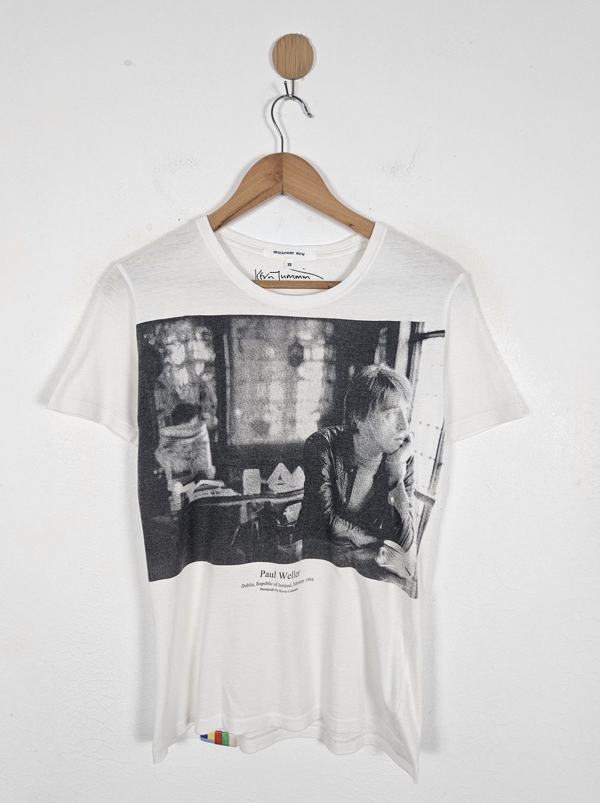 Band Tees Paul Weller Kevin Cummin photo tee museum neu shirt Size US XS / EU 42 / 0 - 1 Thumbnail