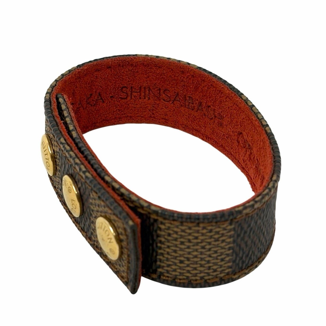 Louis Vuitton Louis Vuitton Damier Snap Bracelet Size ONE SIZE - 8 Thumbnail