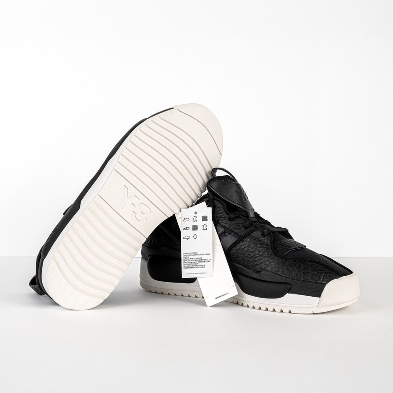 Adidas Men's Adidas Y-3 Hokori III Trainers HQ5968 Black/White US 9 Size US 9 / EU 42 - 8 Thumbnail