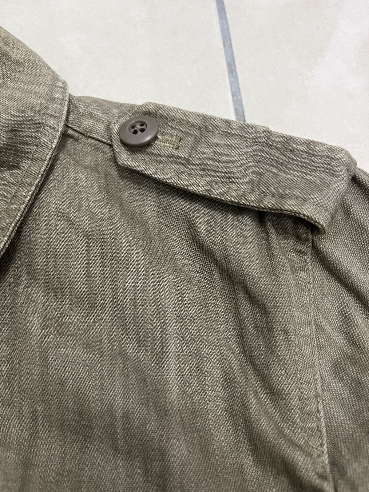 20471120 291295 Homme Asymmetrical Jacket Military Culture Rare Size US M / EU 48-50 / 2 - 7 Thumbnail