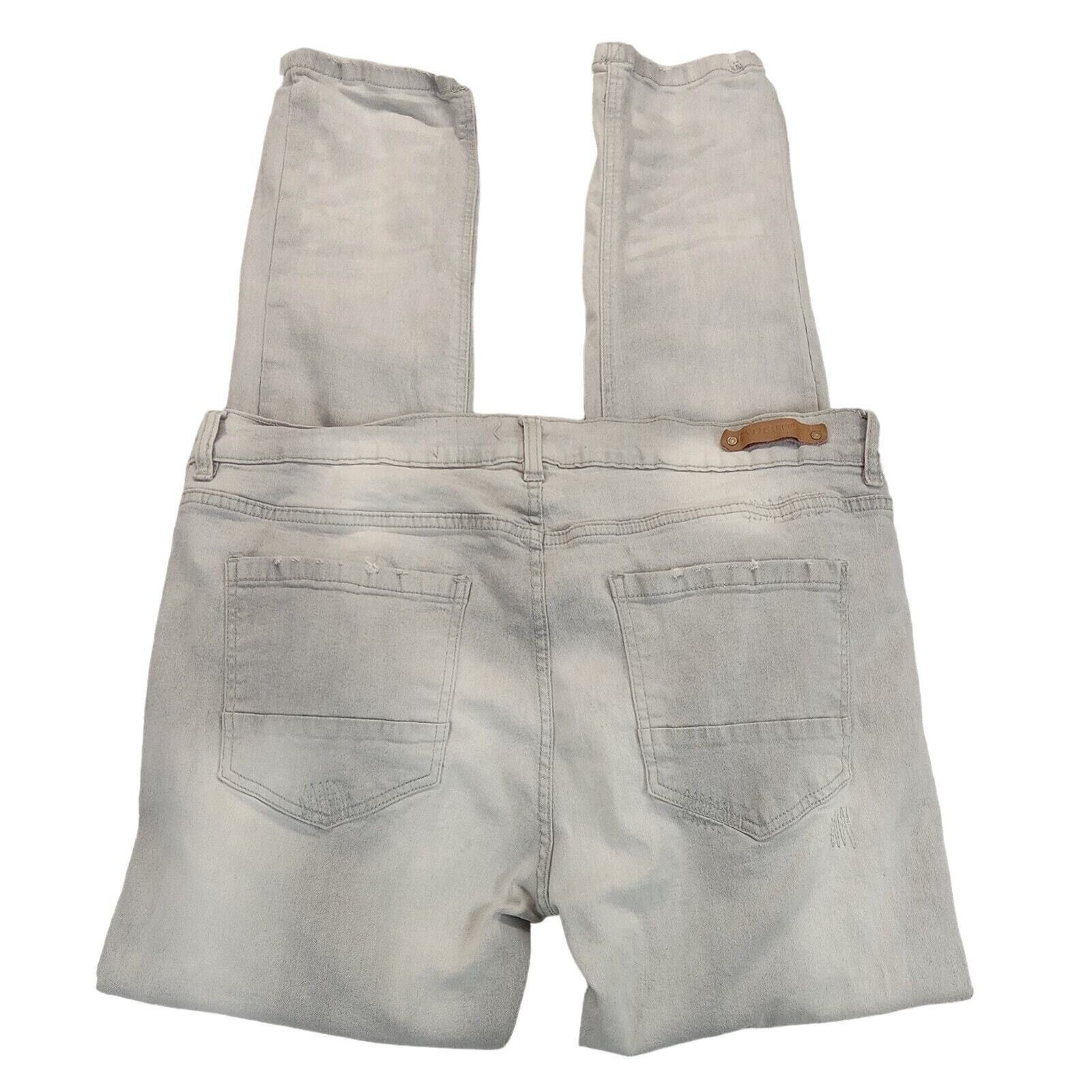 & Other Stories Evolution Jeans 40 X 34 Mens Baggy Streetwear Y2K Gray Denim Size US 40 / EU 56 - 5 Thumbnail