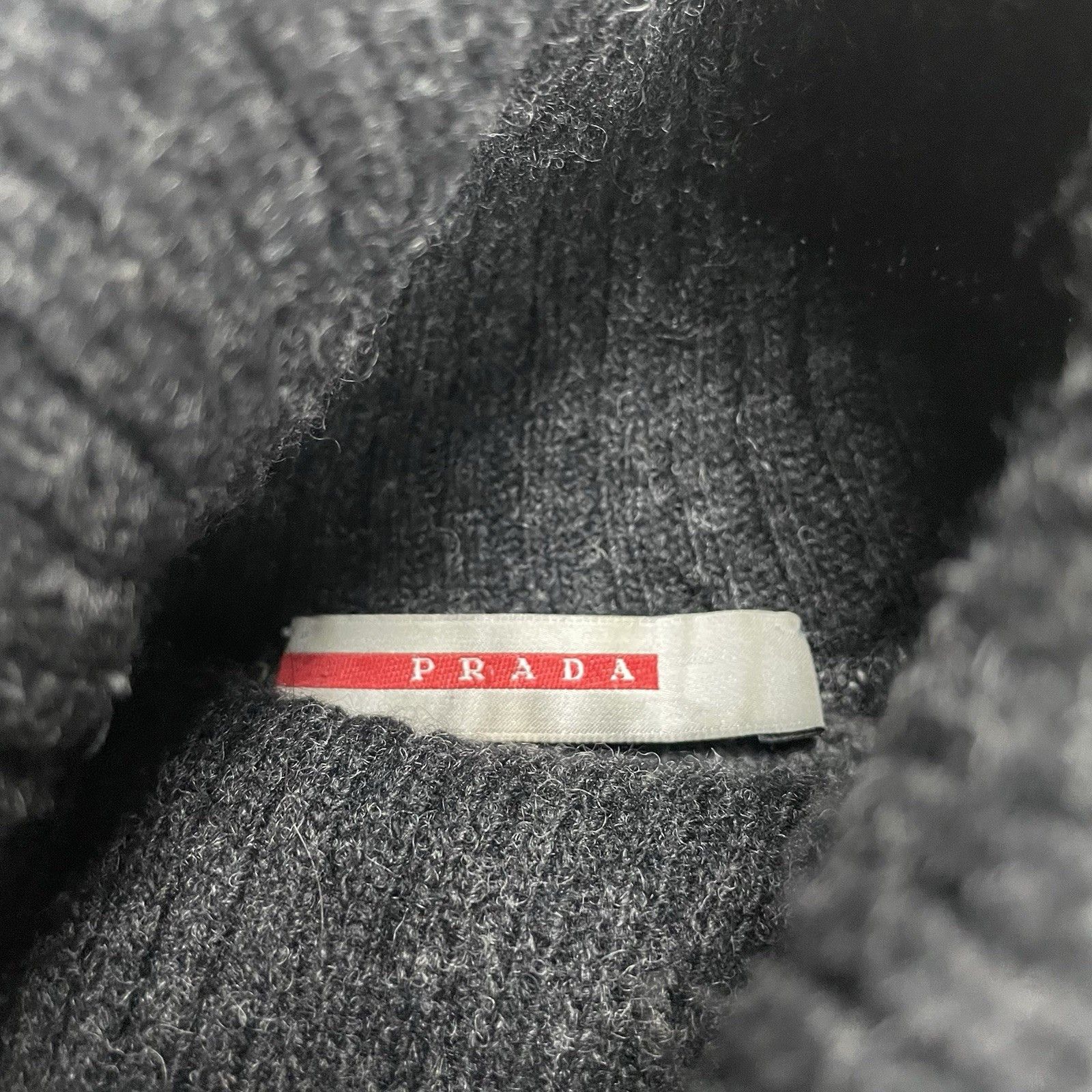 Prada Vintage Prada Sport Gradient Knit Women’s Wool Turtleneck 40 Size M / US 6-8 / IT 42-44 - 3 Thumbnail