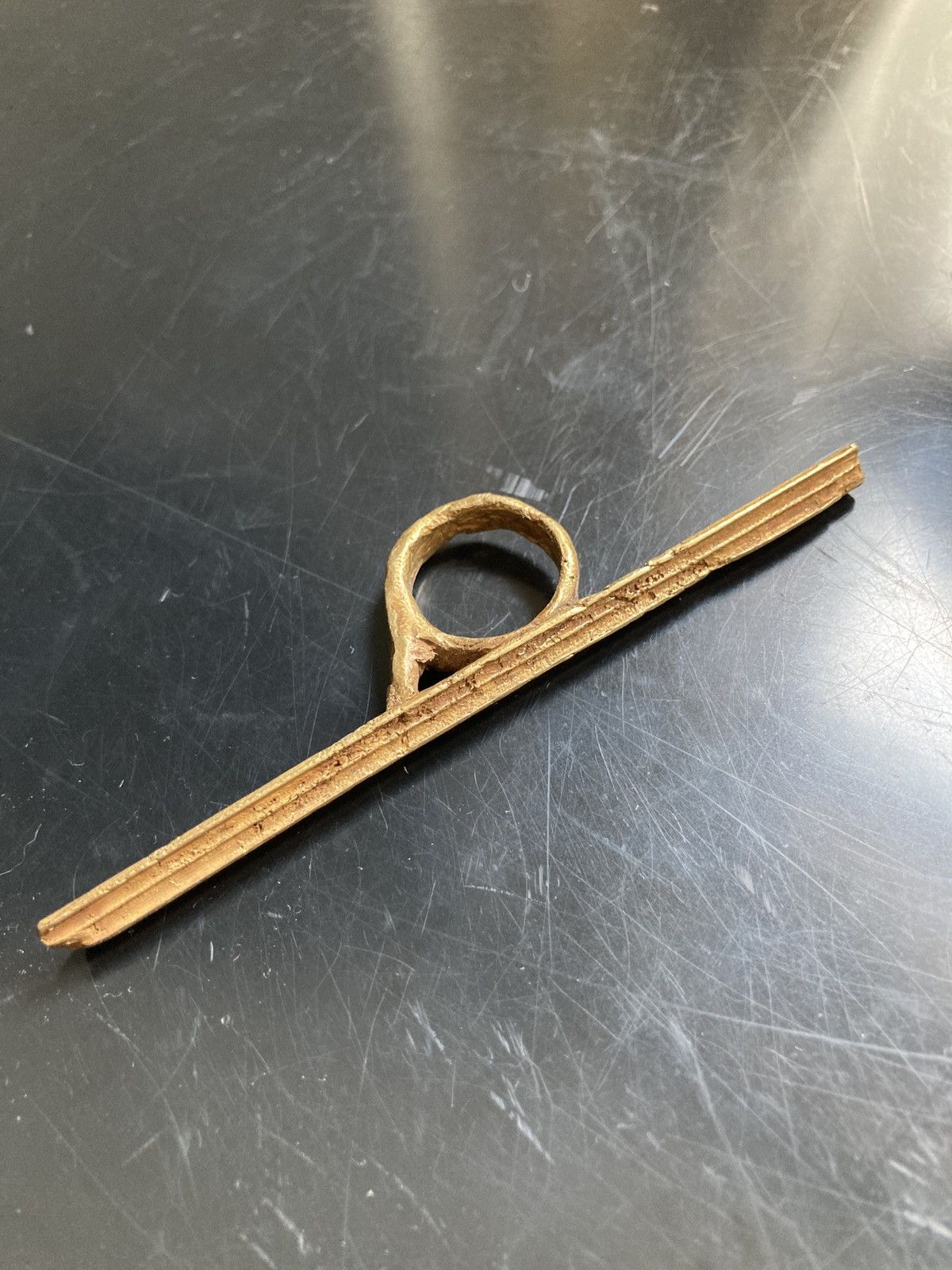 Rick Owens Rick Owens x Christiane Billet pre-Hunrod ltd. Bronze Ring Size ONE SIZE - 1 Thumbnail