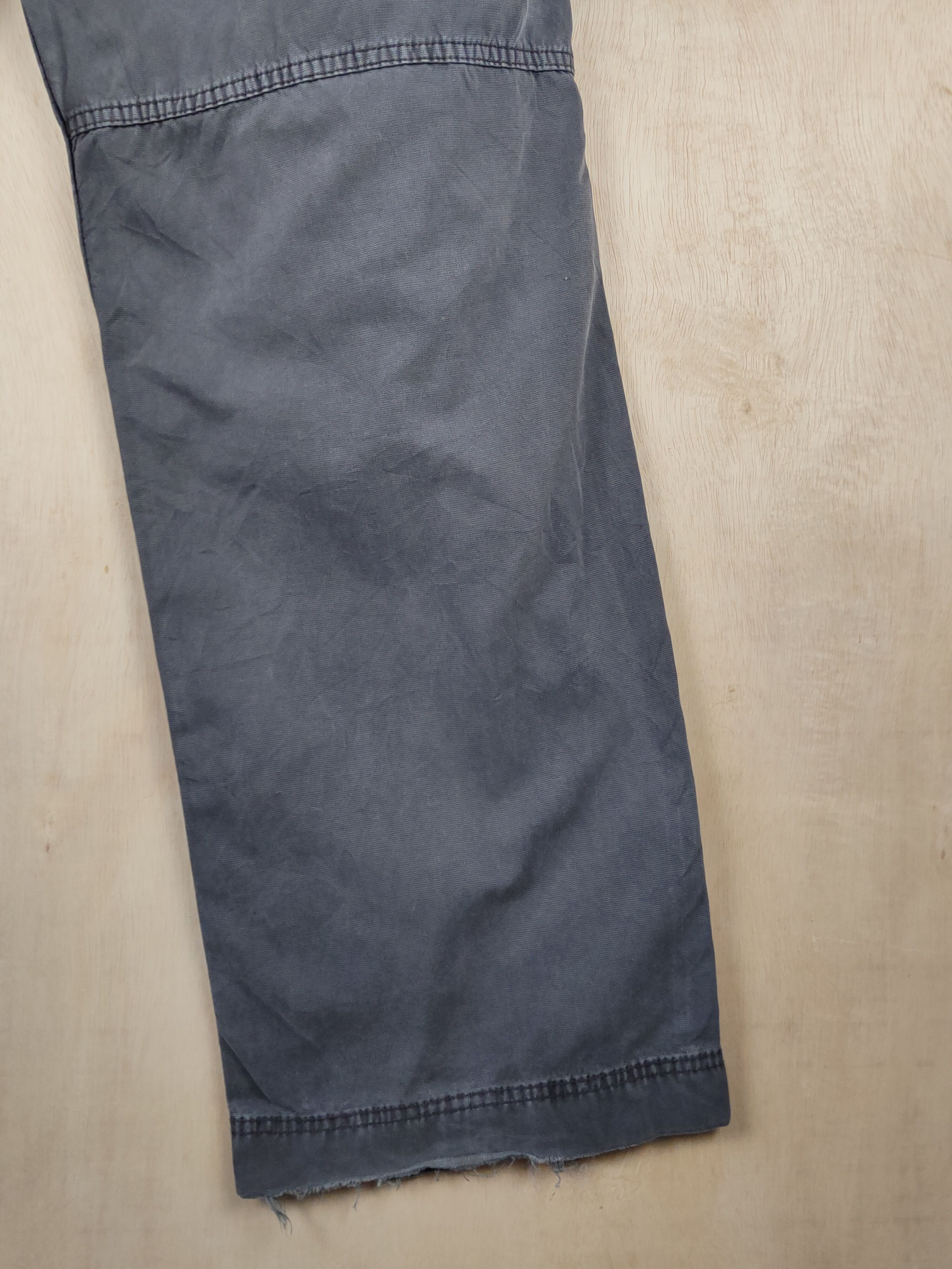 Japanese Brand Uniqlo Dark Gray Multipocket Tactical Cargo Pants #S2442 Size US 35 - 11 Thumbnail
