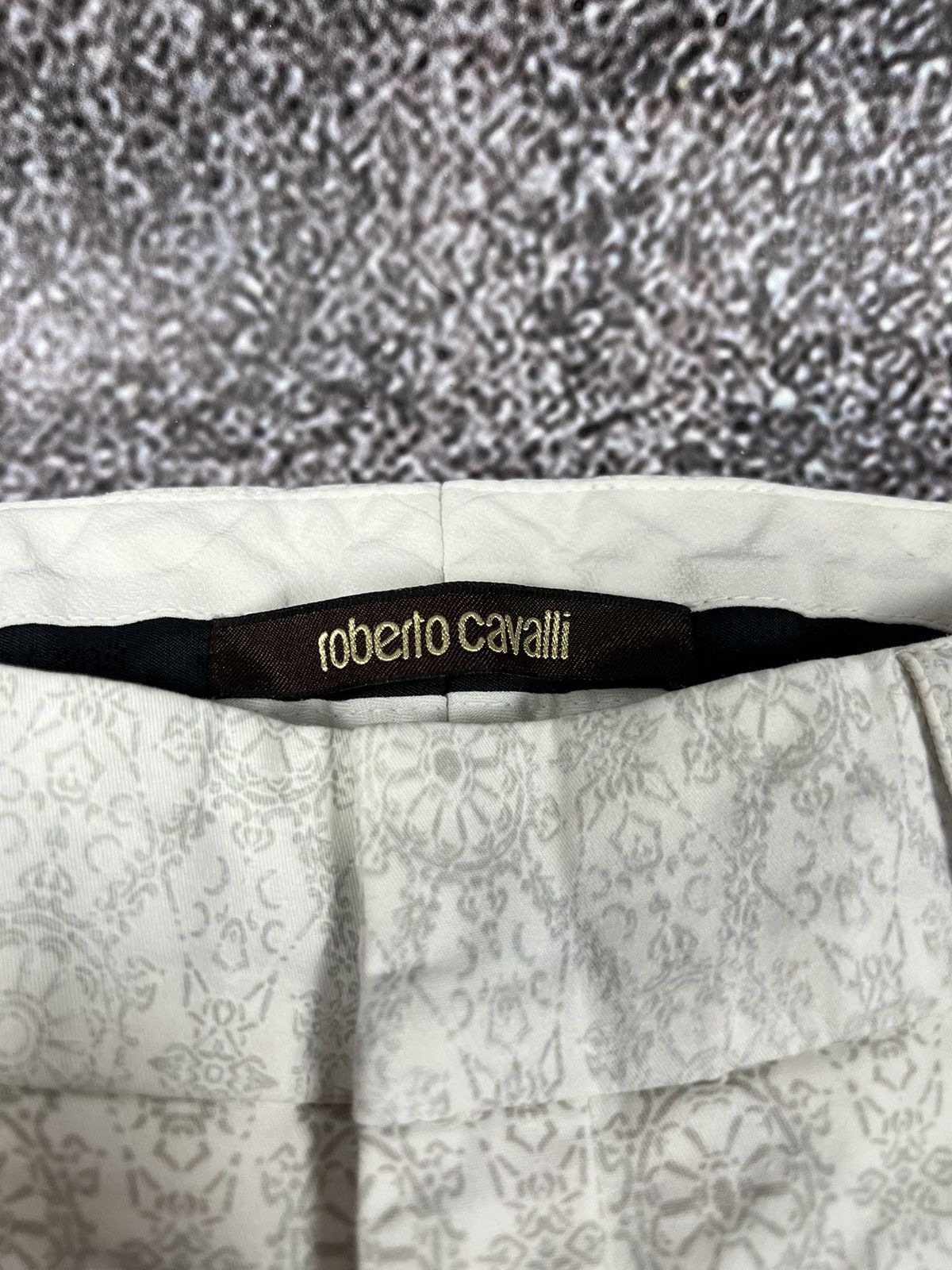 Designer × Roberto Cavalli Roberto Cavalli Mainline Antique Fossil Printed Floral Chain Size 30" / US 8 / IT 44 - 5 Thumbnail