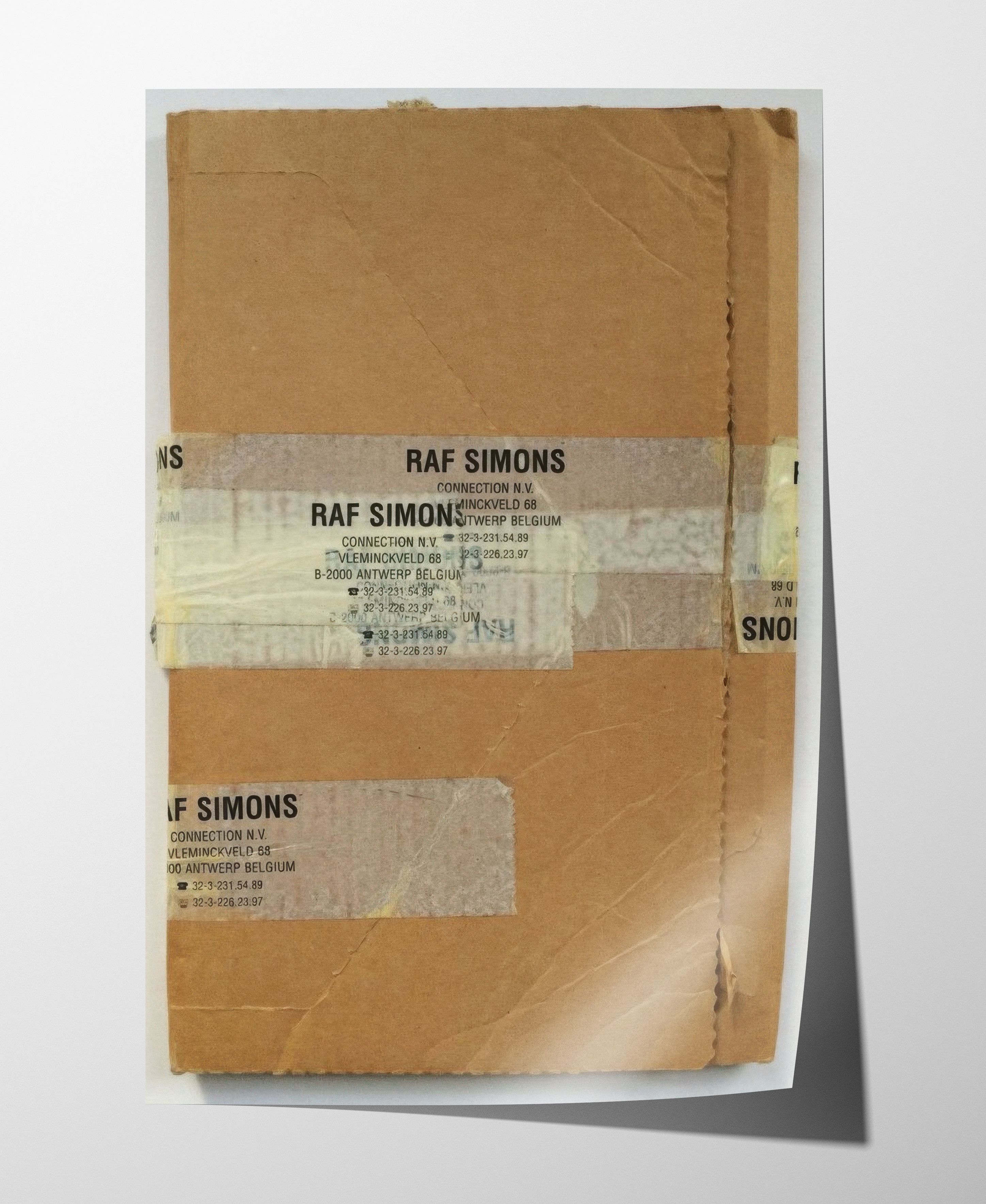 Raf Simons Raf Simons 1998 Poster Gift Vintage Archive Art Book Logo Size ONE SIZE - 3 Thumbnail