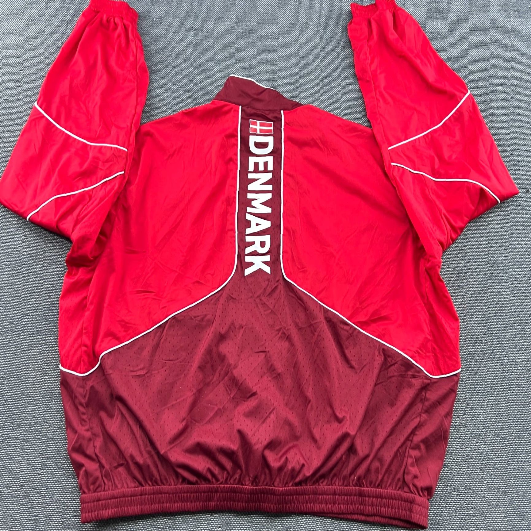 Vintage VERO MODA Denmark Paralympic Team 2024 Jacket Medium Full Zip Red Track Jacket Mens/Adult M Size US M / EU 48-50 / 2 - 6 Thumbnail