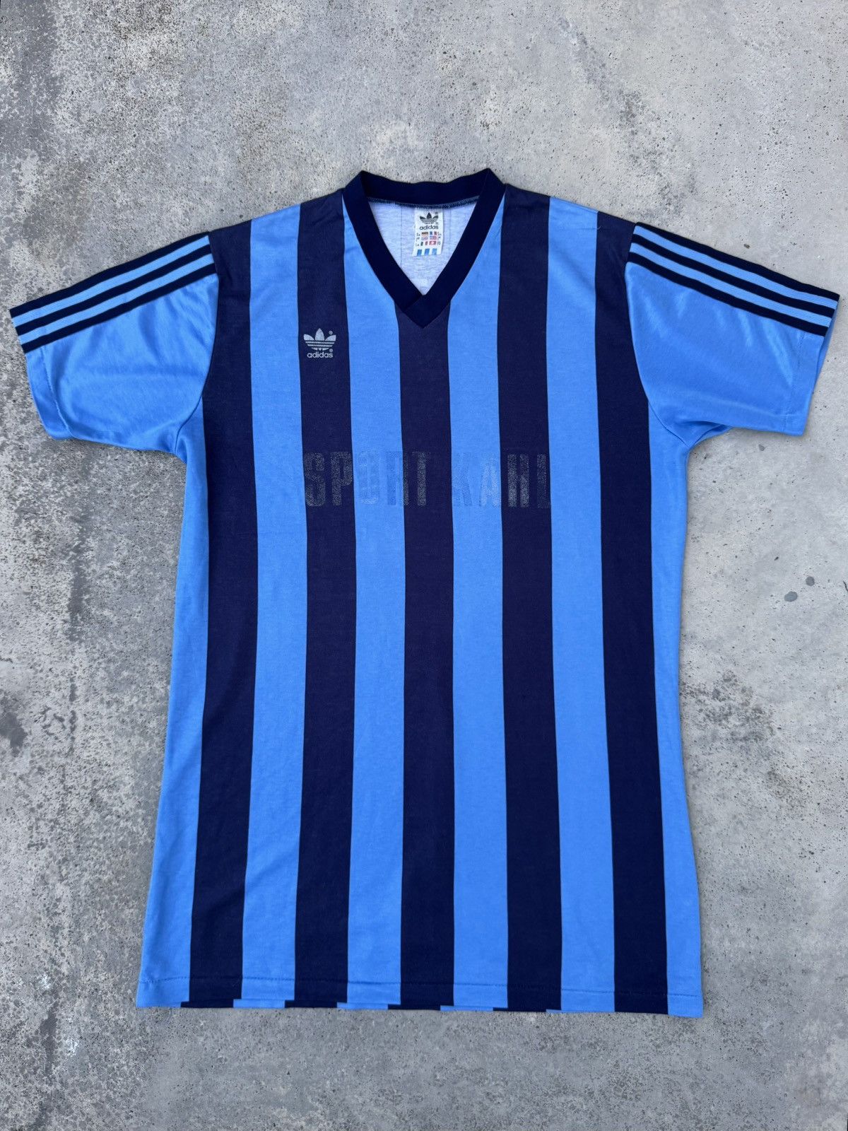 Adidas Vintage 80s Adidas West in Germany Soccer Jersey Size US M / EU 48-50 / 2 - 1 Thumbnail