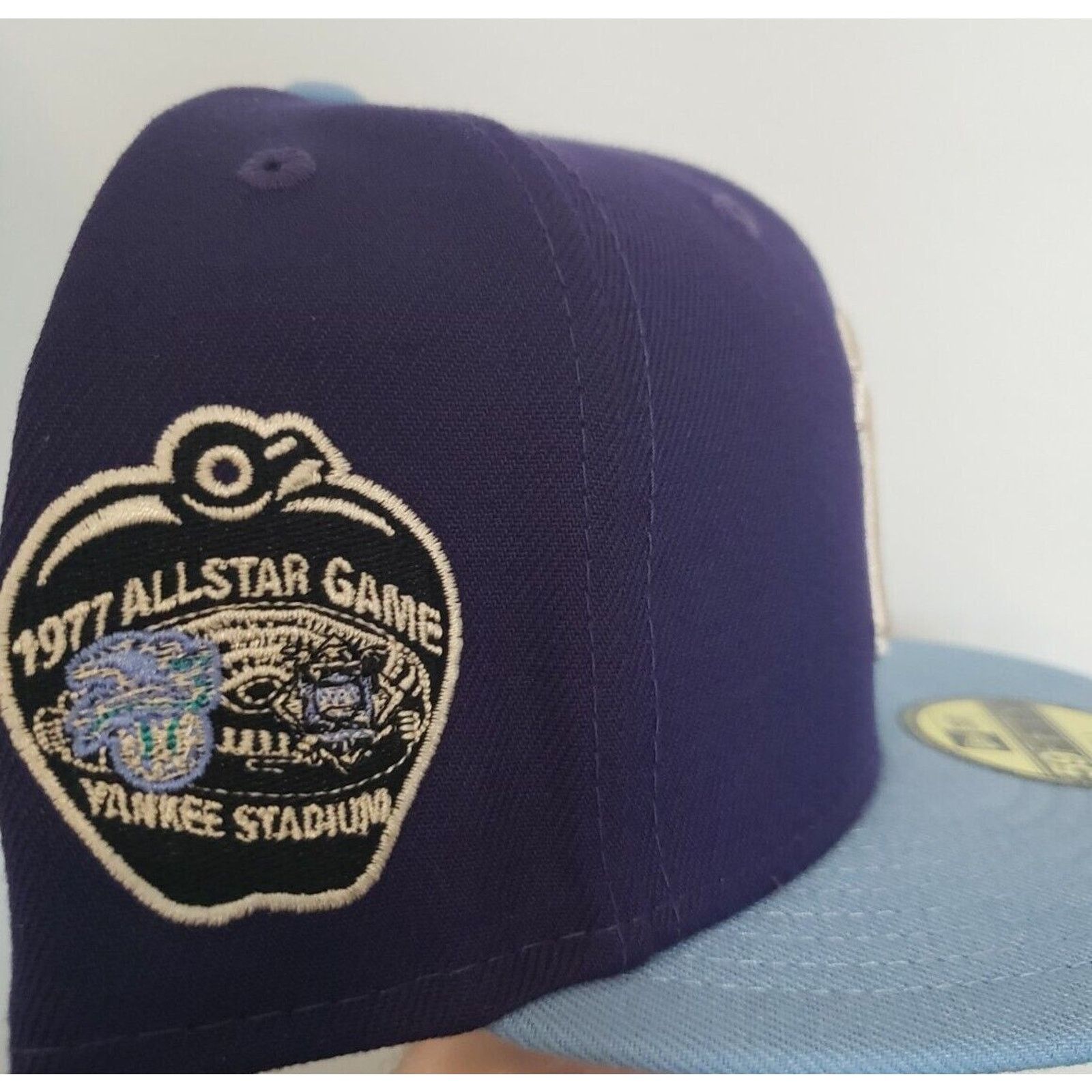 New Era New York Yankees Hat 1977 ASG 5950 Size 7 3/4 Purple New Era Size ONE SIZE - 2 Thumbnail