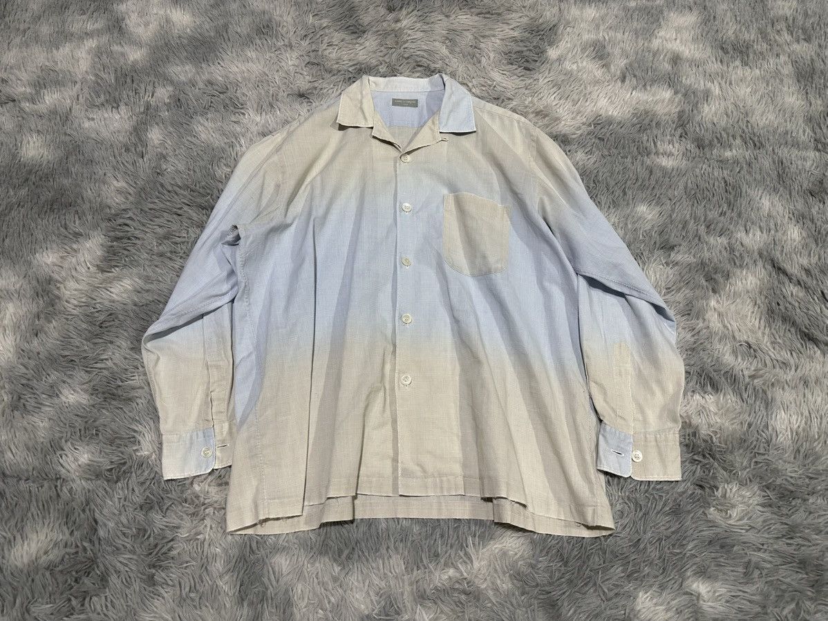 Comme des Garcons Homme 🔥90s Vintae Comme Des Garcons Homme Ombre Shirt Size US XL / EU 56 / 4 - 1 Thumbnail