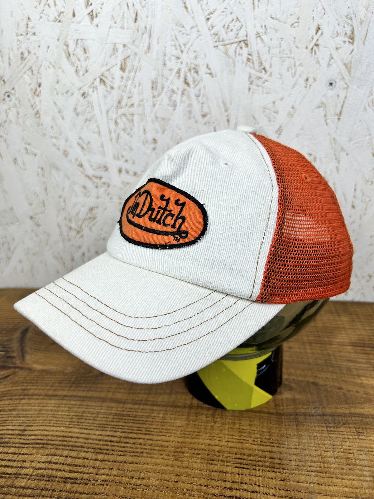 Christian Audigier Vintage Von Dutch Y2K Trucker Cap Hat By Audigier OS Size ONE SIZE - 3 Thumbnail