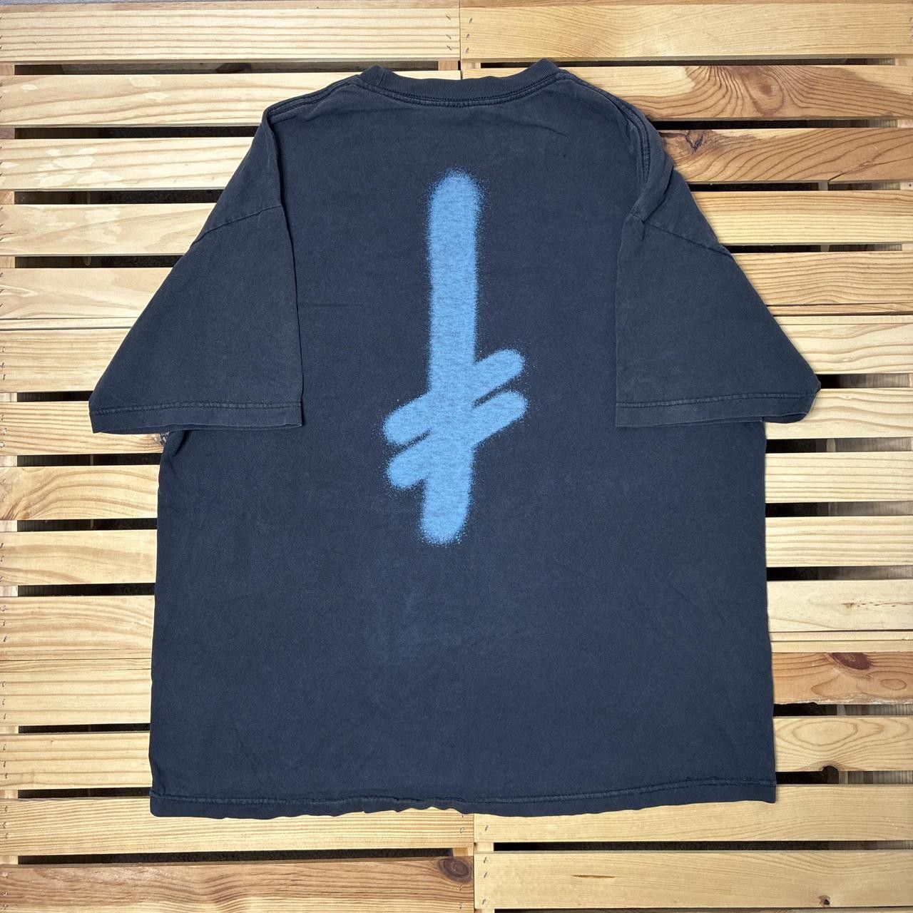 Deathwish Deathwish Skateboards Faded Black Y2K Skate Tee Size XL Size US XL / EU 56 / 4 - 1 Thumbnail