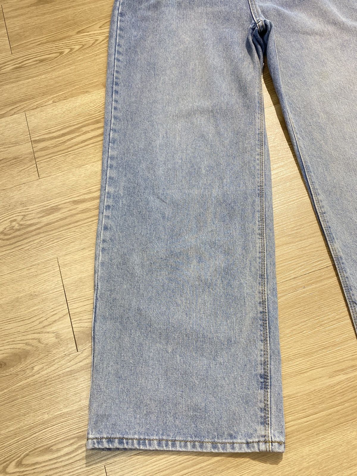 Japanese Brand Japnese Brand Baggy Blue Wash Style Ripped Jeans Size US 35 - 7 Thumbnail