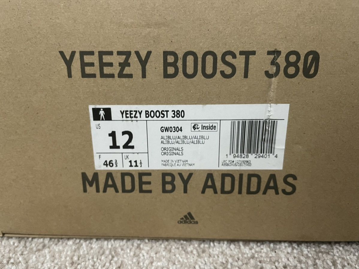 Adidas × Yeezy Yeezy 380 Alien Blue Size US 12 / EU 45 - 8 Thumbnail