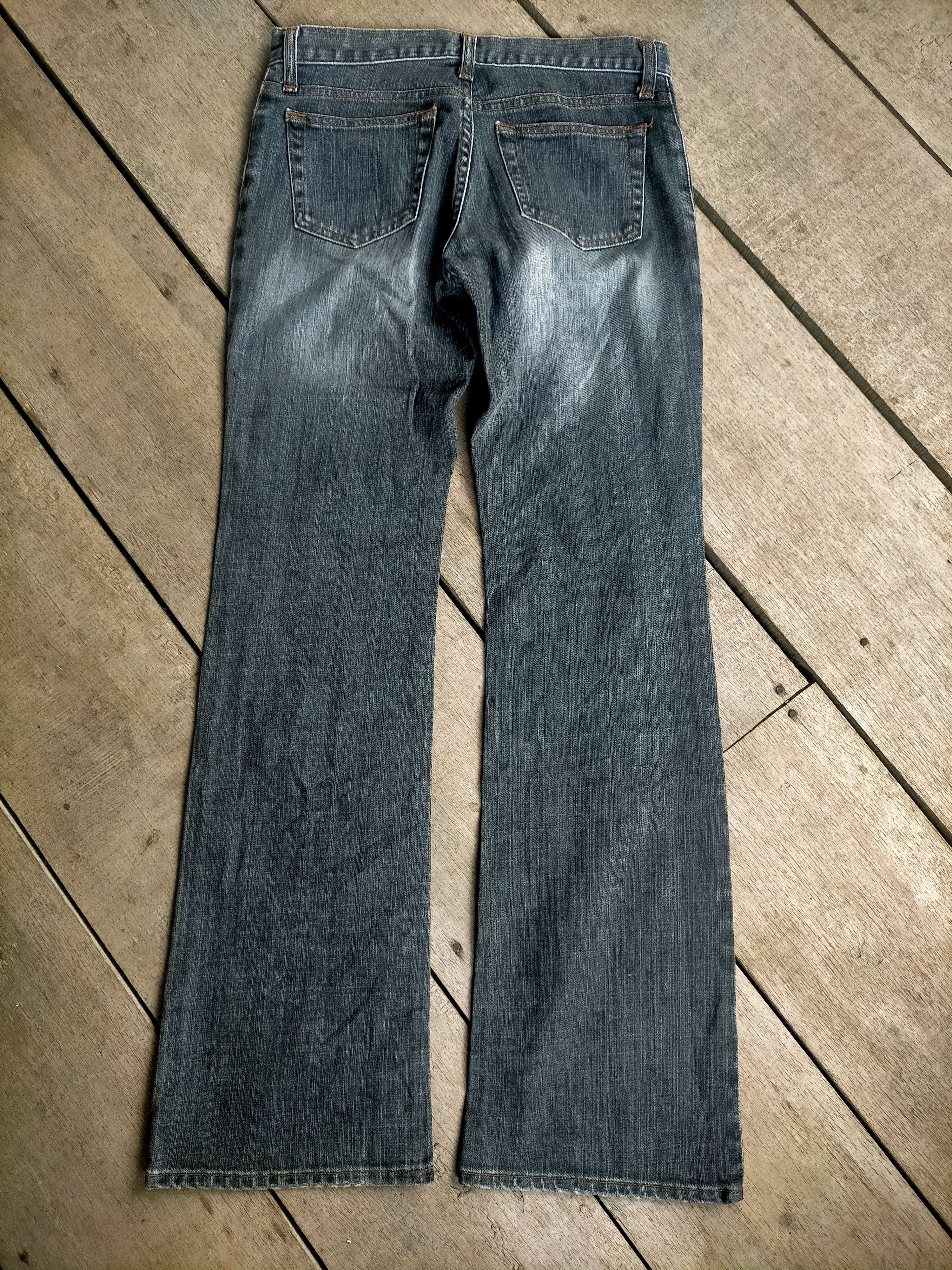 Tornado Mart × Uniqlo × Vintage 🔥 Mudwash 🔥 Uniqlo Flare Jeans Size US 29 - 4 Thumbnail