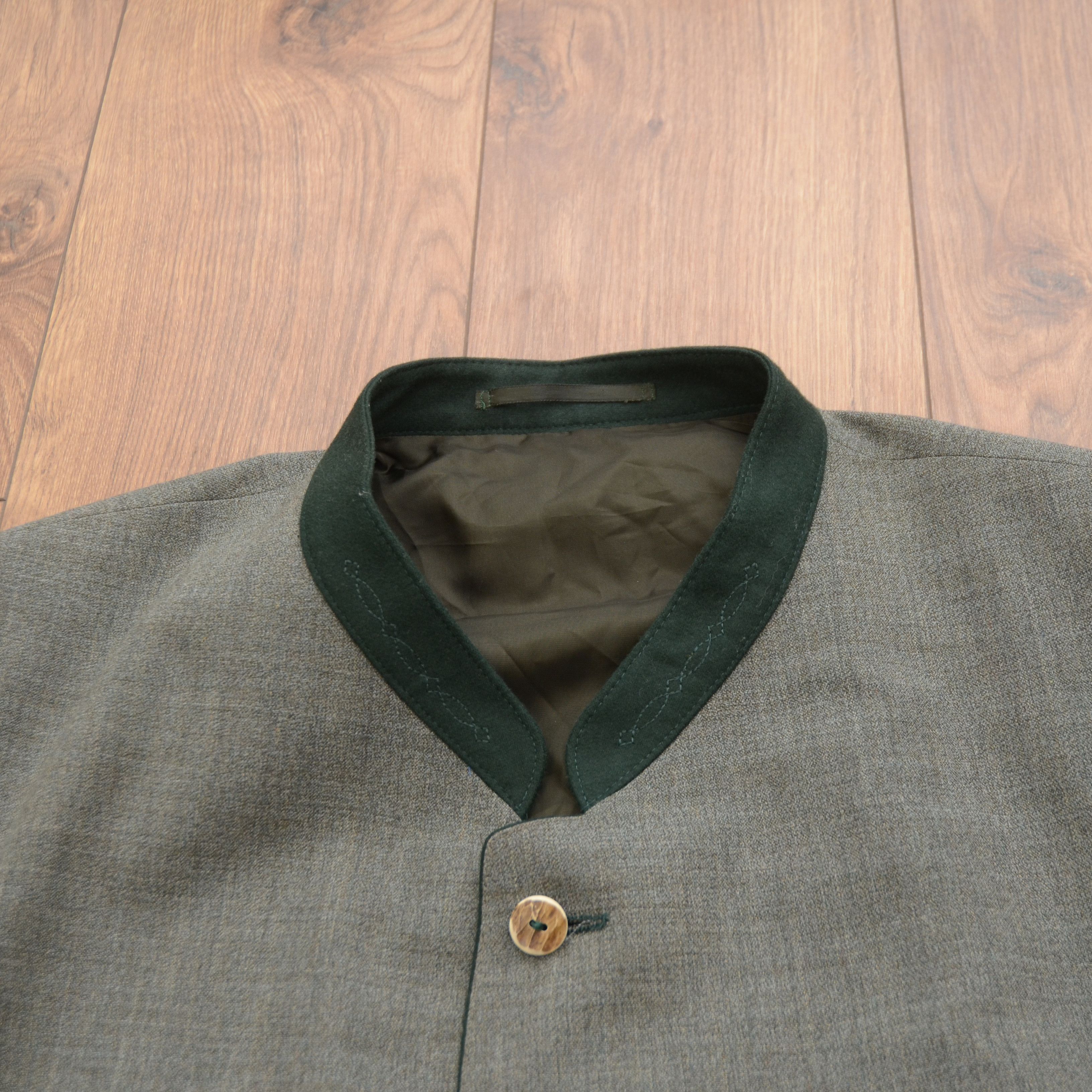 Vintage Vintage STEINBOCK Trachten Loden Hunting Blazer Traditional Size 50R - 5 Thumbnail