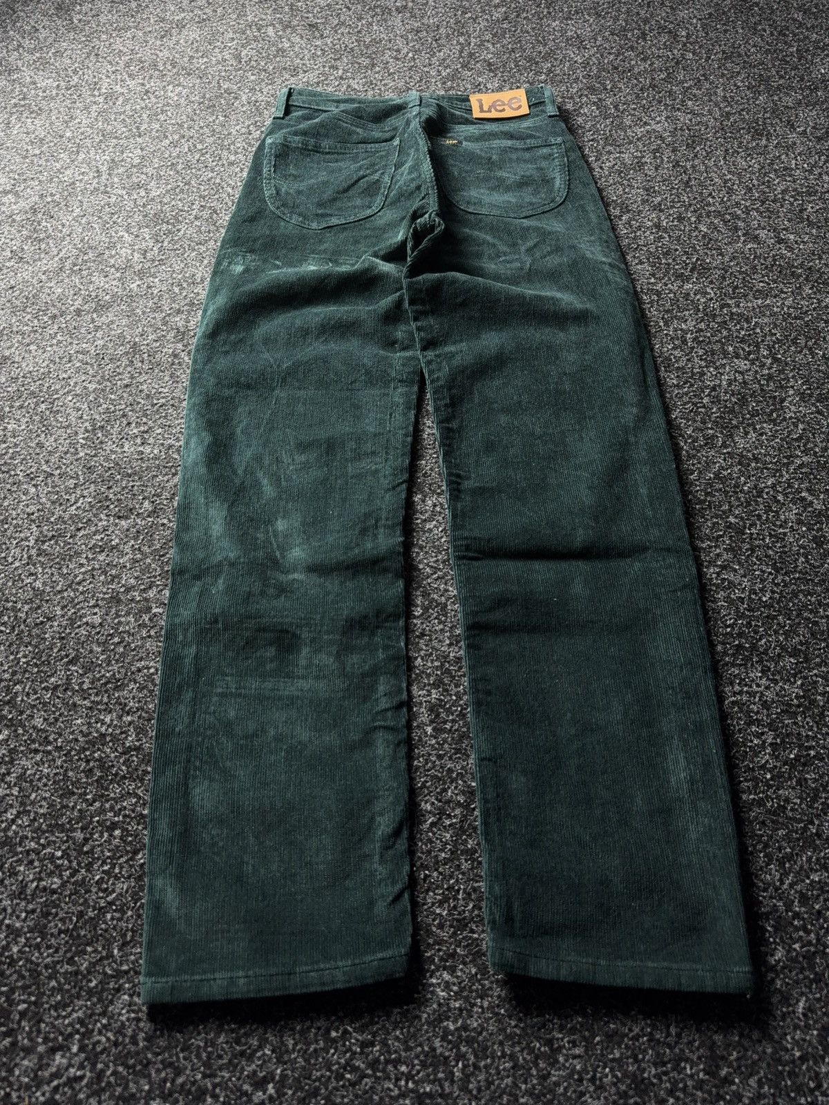 Lee 00s Western Cowgirl Lee Carol High Waist Corduroy Pants W27 Size 27" / US 4 / IT 40 - 9 Thumbnail