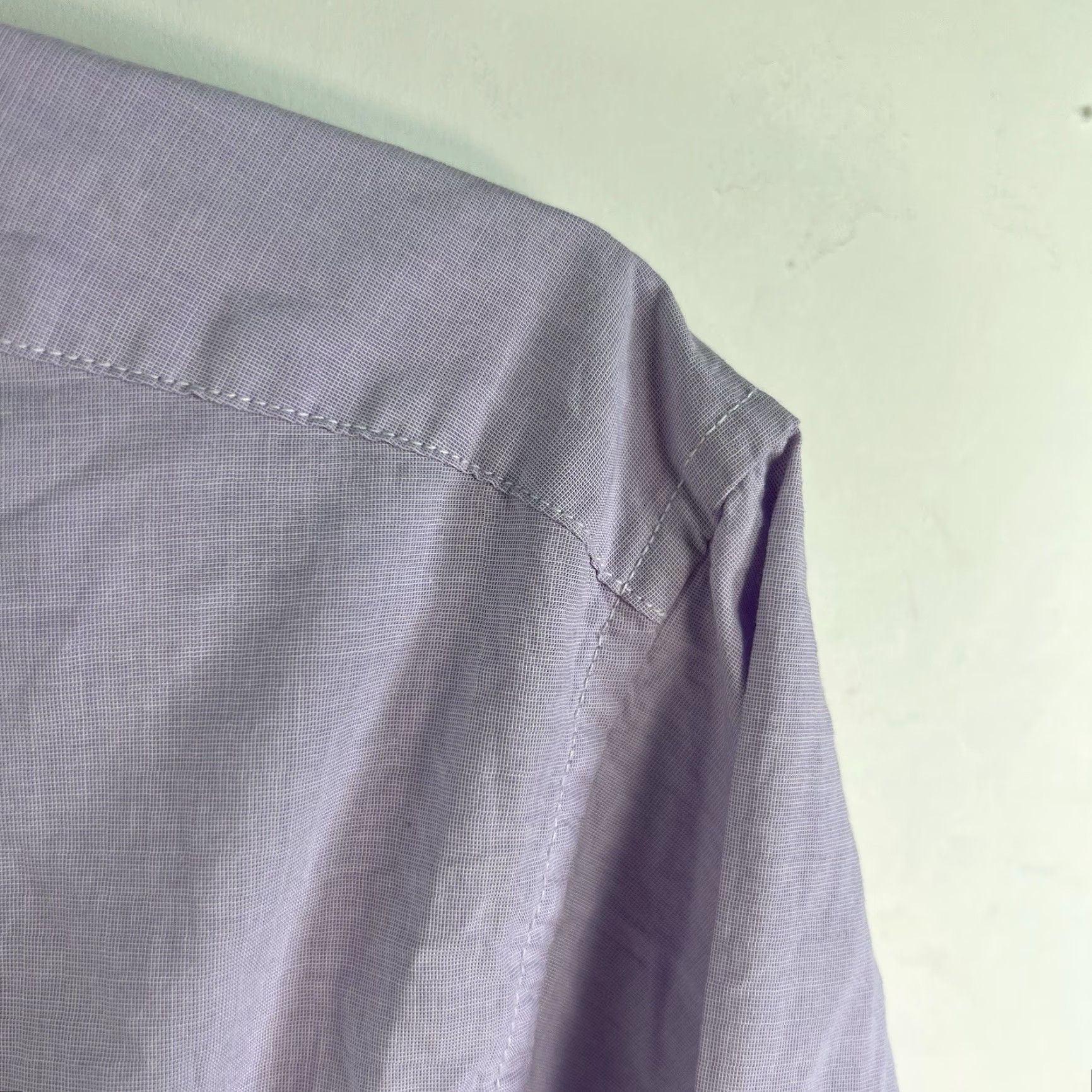 Bonobos VINTAGE Bonobos Men’s Dress Shirt Button-Up Long Sleeve Purple 4XL Cotton City, Classic, Preppy Size 48R - 2 Thumbnail