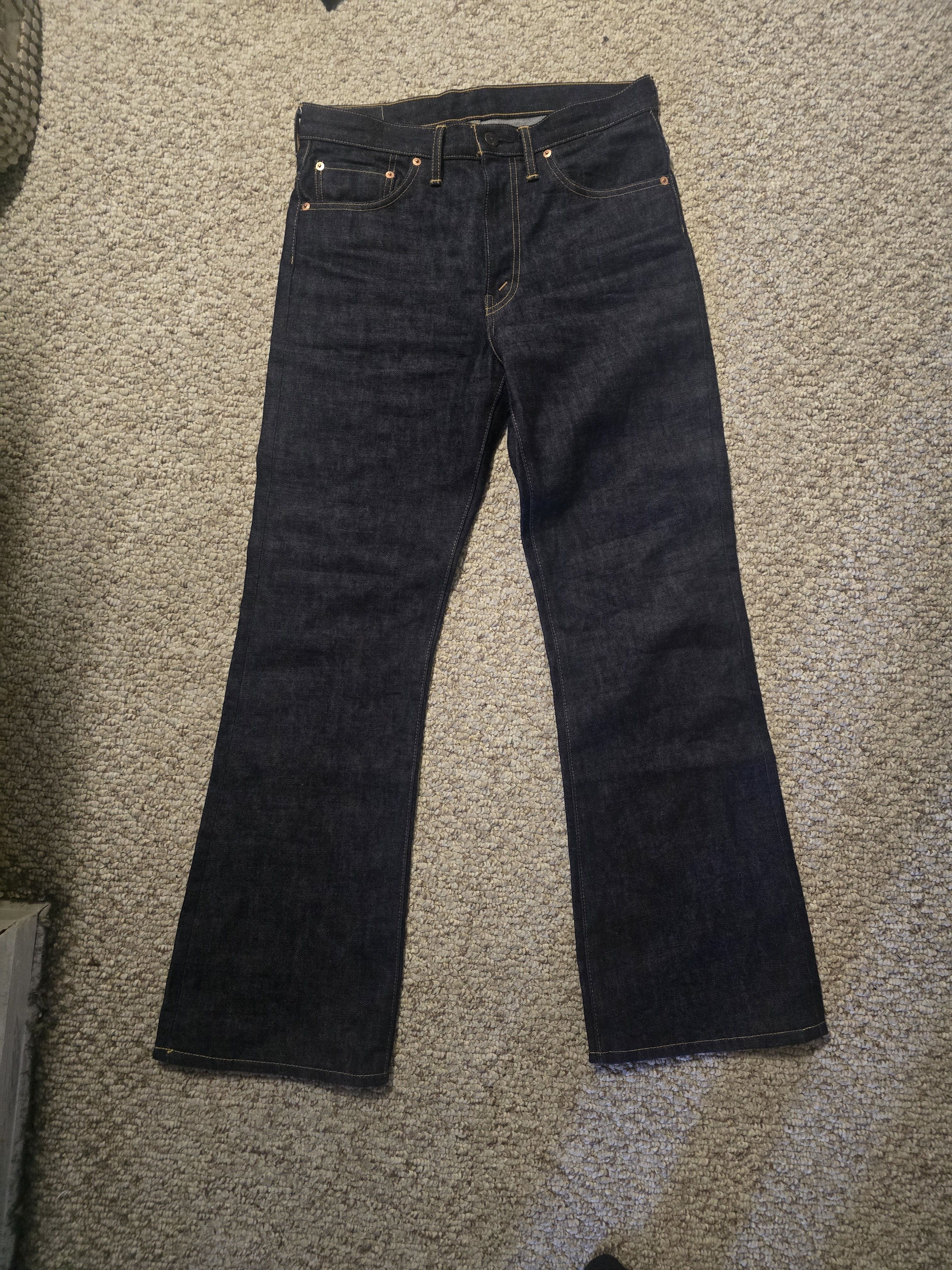 Sugar Cane 14oz Boot Cut Jeans Size US 31 - 2 Thumbnail
