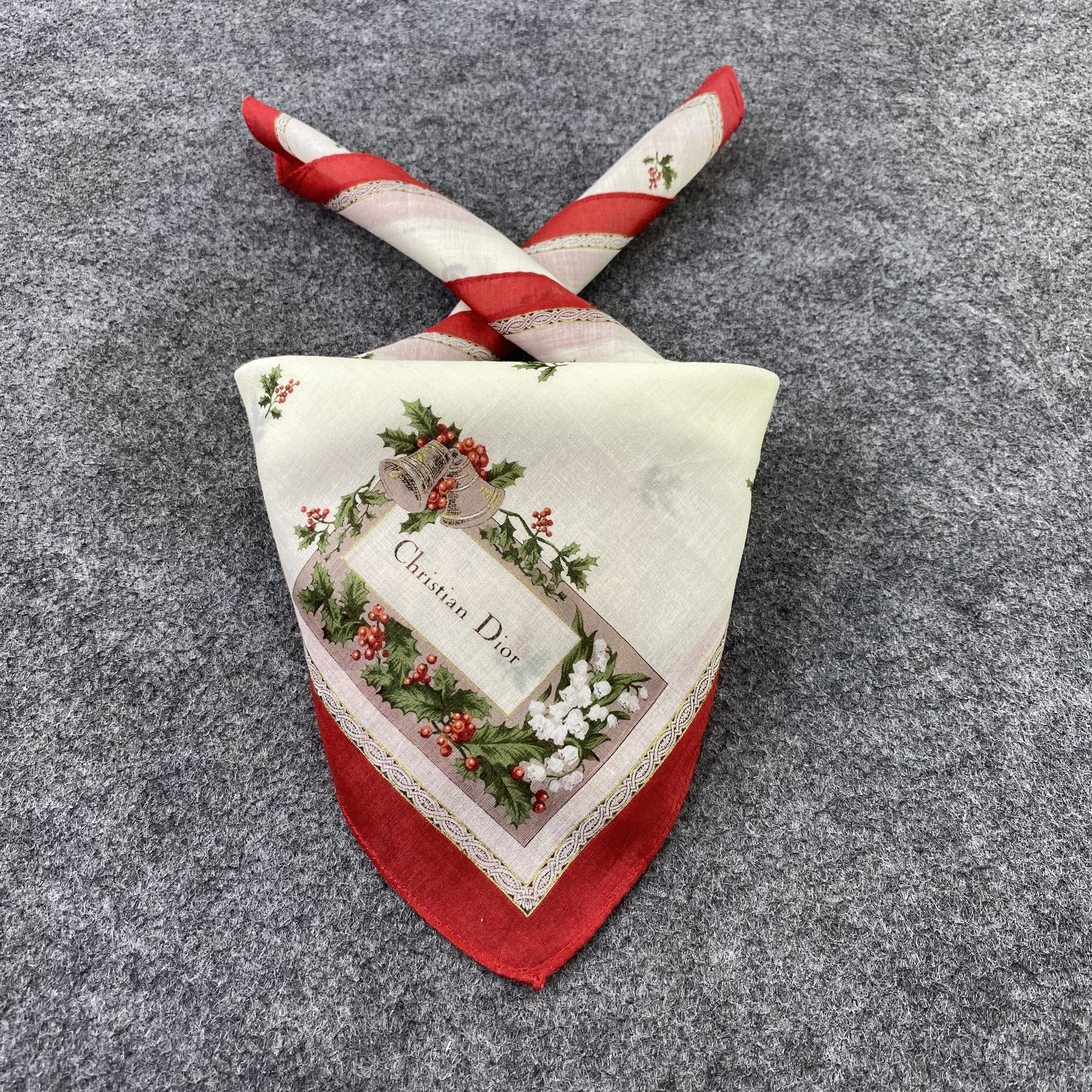 Designer Christian Dior Handkerchief / Bandana / Neckerchief-B1043 Size ONE SIZE - 2 Thumbnail