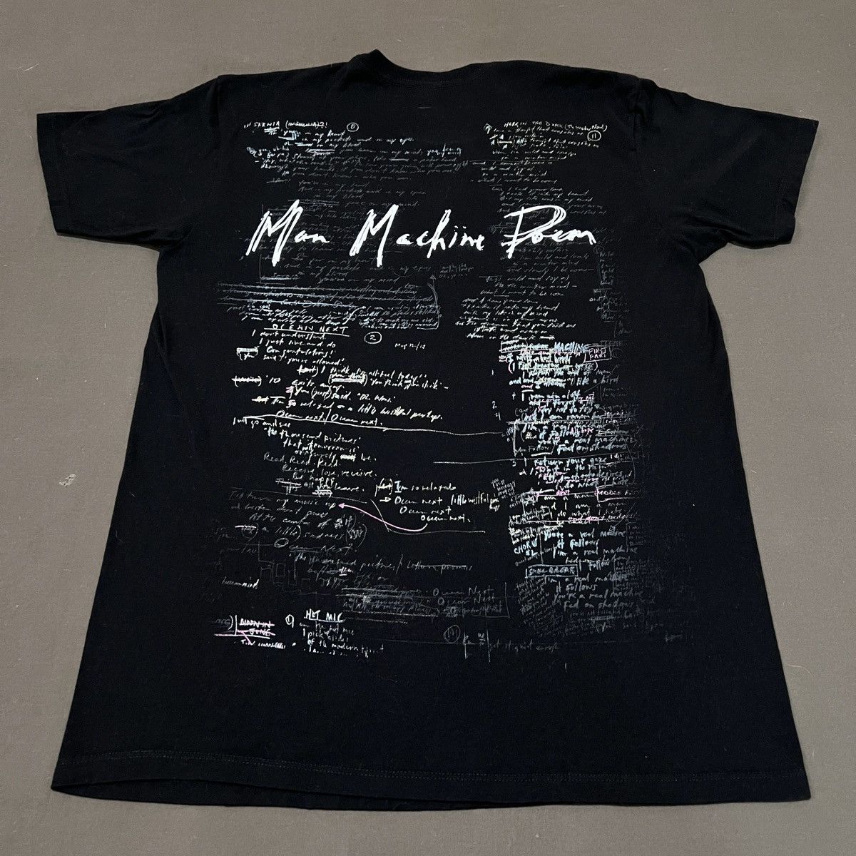 Band Tees Tragically Hip Man Machine Poem Promo Tee Shirt Gord Downie Size US L / EU 52-54 / 3 - 5 Thumbnail