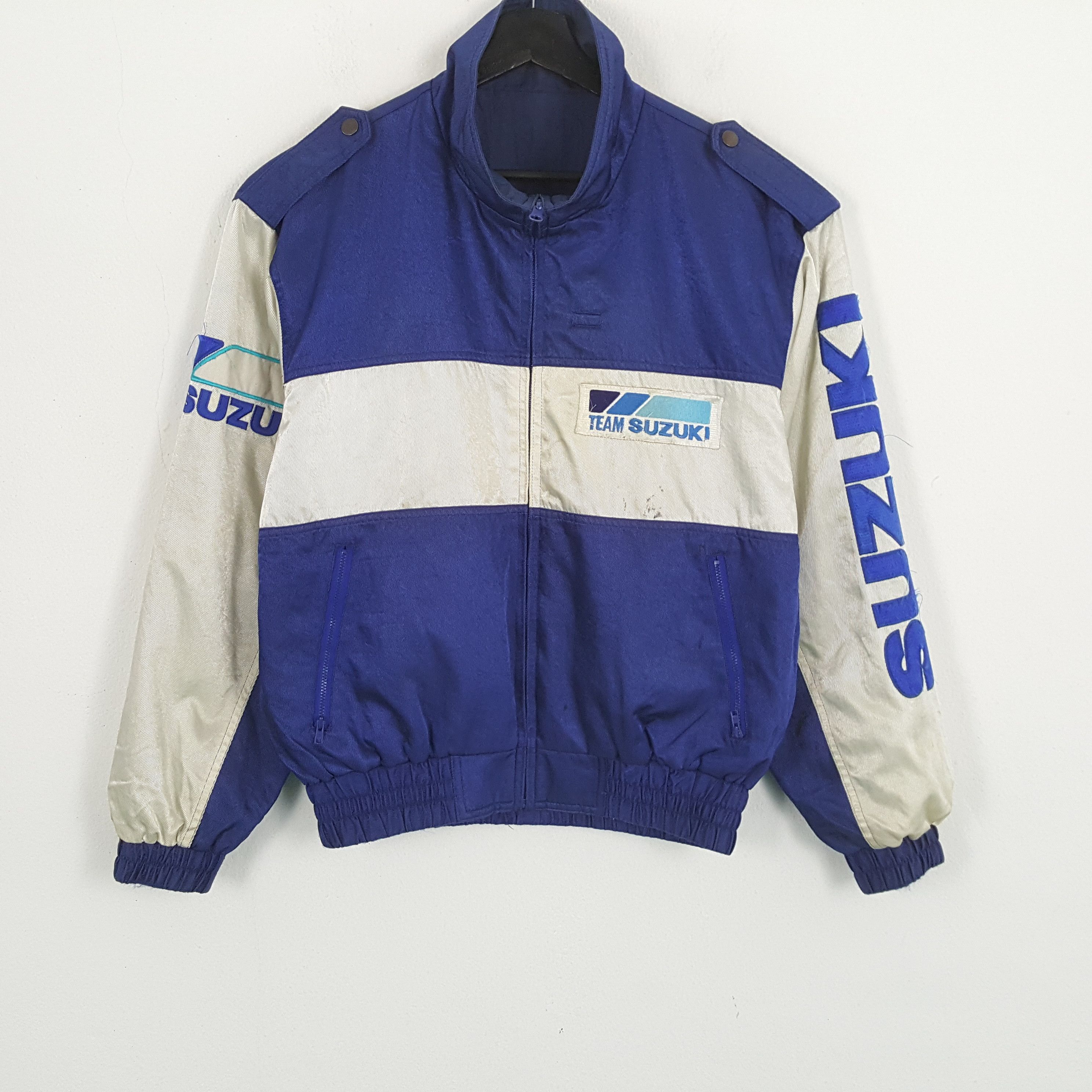 Japanese Brand × Vintage TEAM SUZUKI Japanese Motorsports Racing Style Jacket Size US XL / EU 56 / 4 - 3 Thumbnail