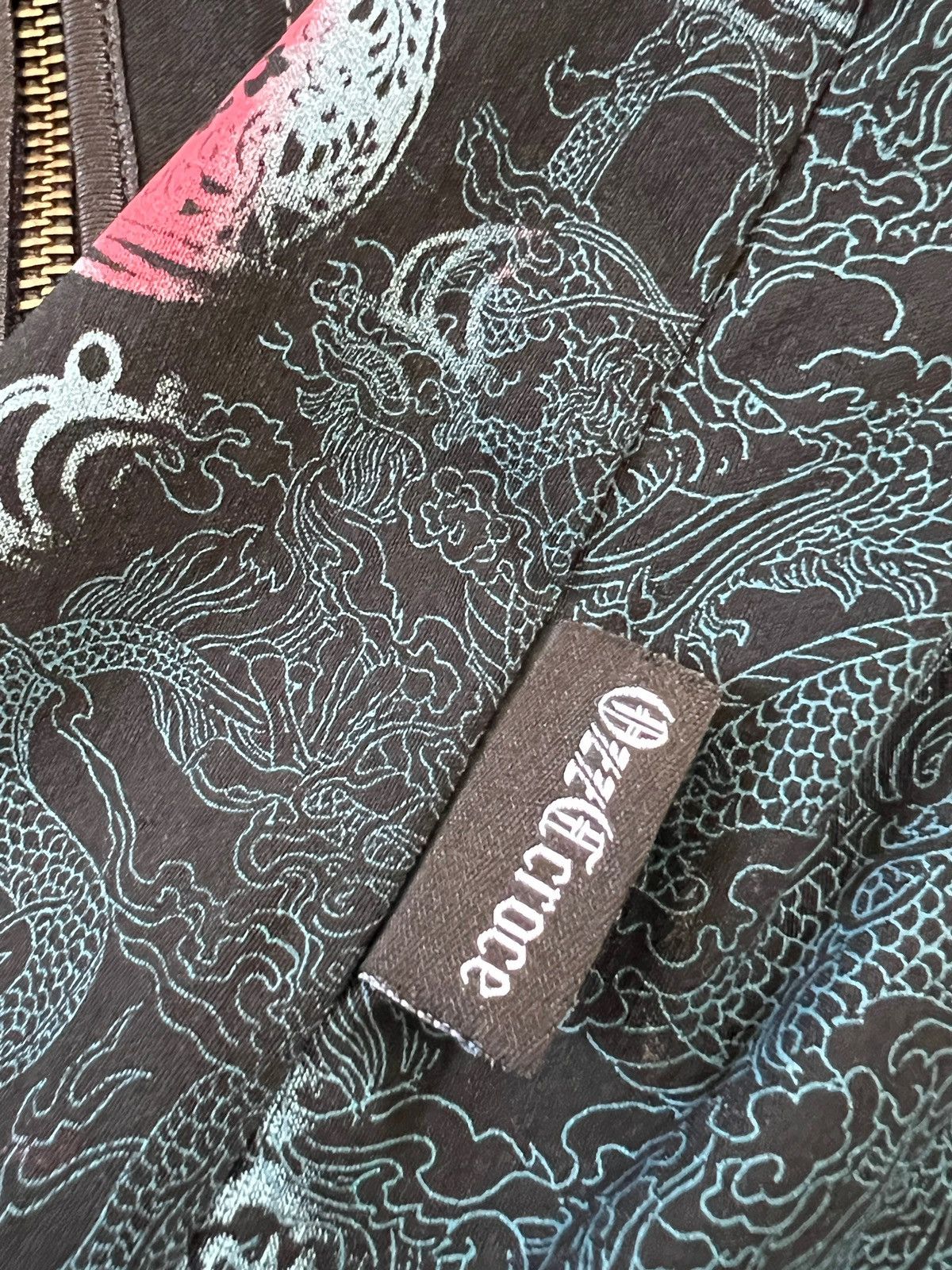 If Six Was Nine × Japanese Brand × Le Grande Bleu (L.G.B.) Ozz Croce 🇯🇵 Dragon Motif Goth Zipper Jacket Size S / US 4 / IT 40 - 9 Thumbnail
