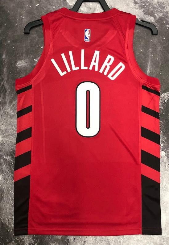 NBA Portland Trail Blazers #0 Damian Lillard Jersey Size US M / EU 48-50 / 2 - 2 Thumbnail