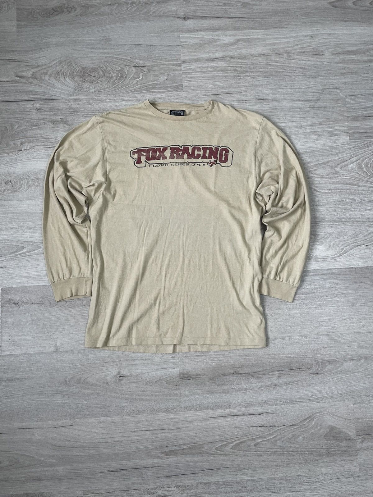 Fox Racing × Vintage Vintage Long Sleeve Fox Racing Jersey Size US XL / EU 56 / 4 - 2 Thumbnail