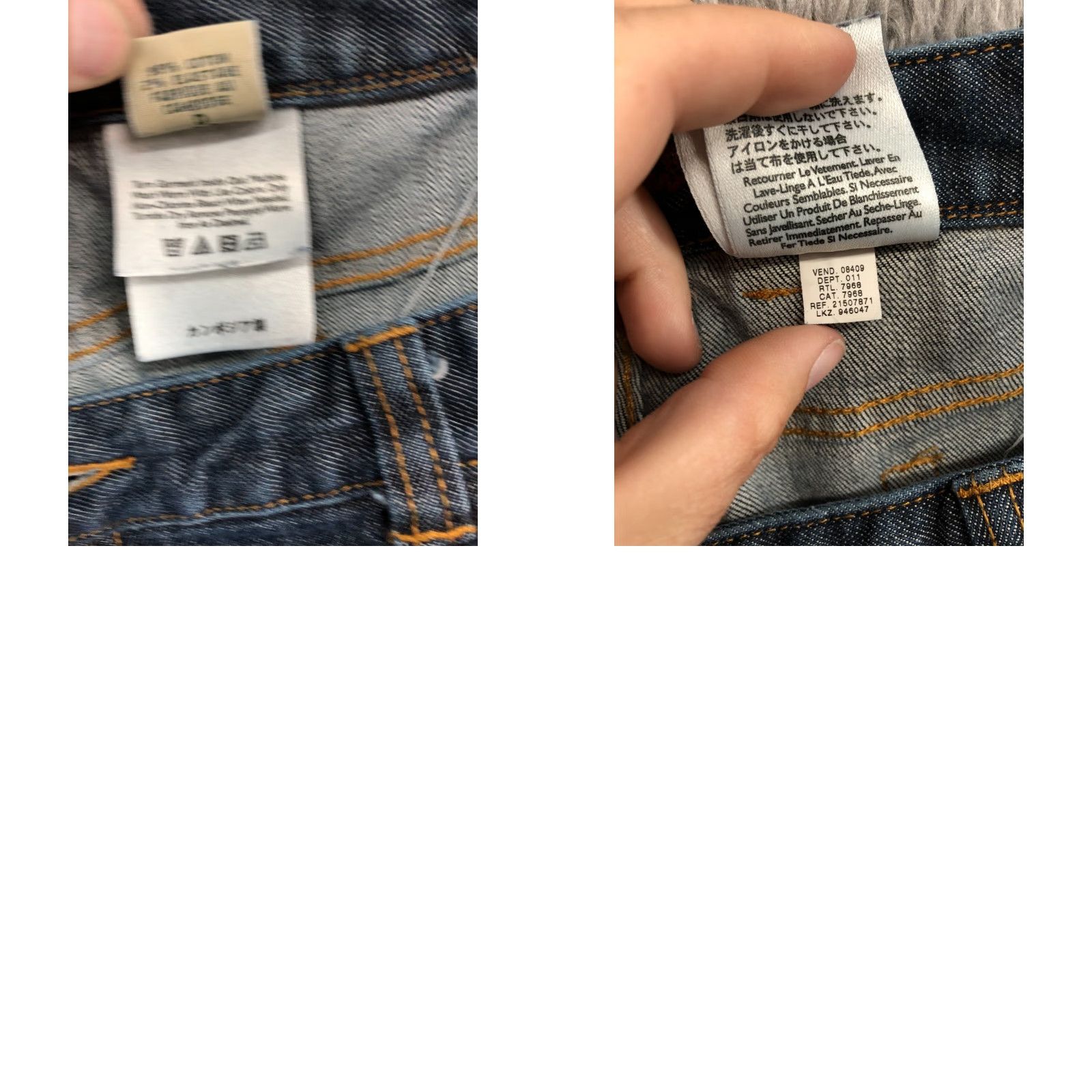 Eddie Bauer Eddie Bauer Jeans Womens Ankle Zip 14 Blue Dark Wash Genuine Denim Regular Size 14 27in Inseam Ballpoint? Size 36" / US 14 / IT 50 - 9 Thumbnail