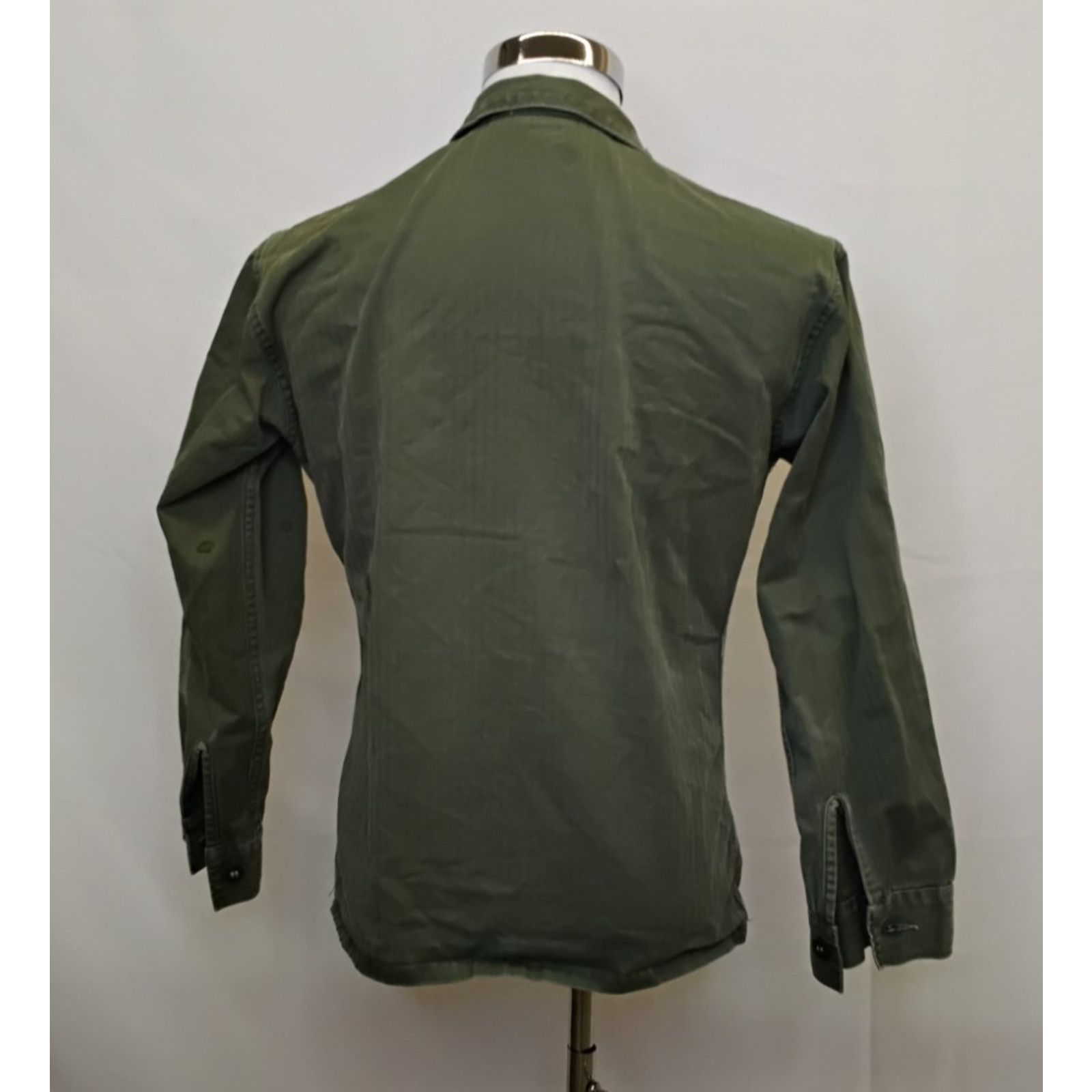 Other USMC Uniform Shirt Men's S Green Herringbone Twill VTG 40s Size US S / EU 44-46 / 1 - 3 Thumbnail