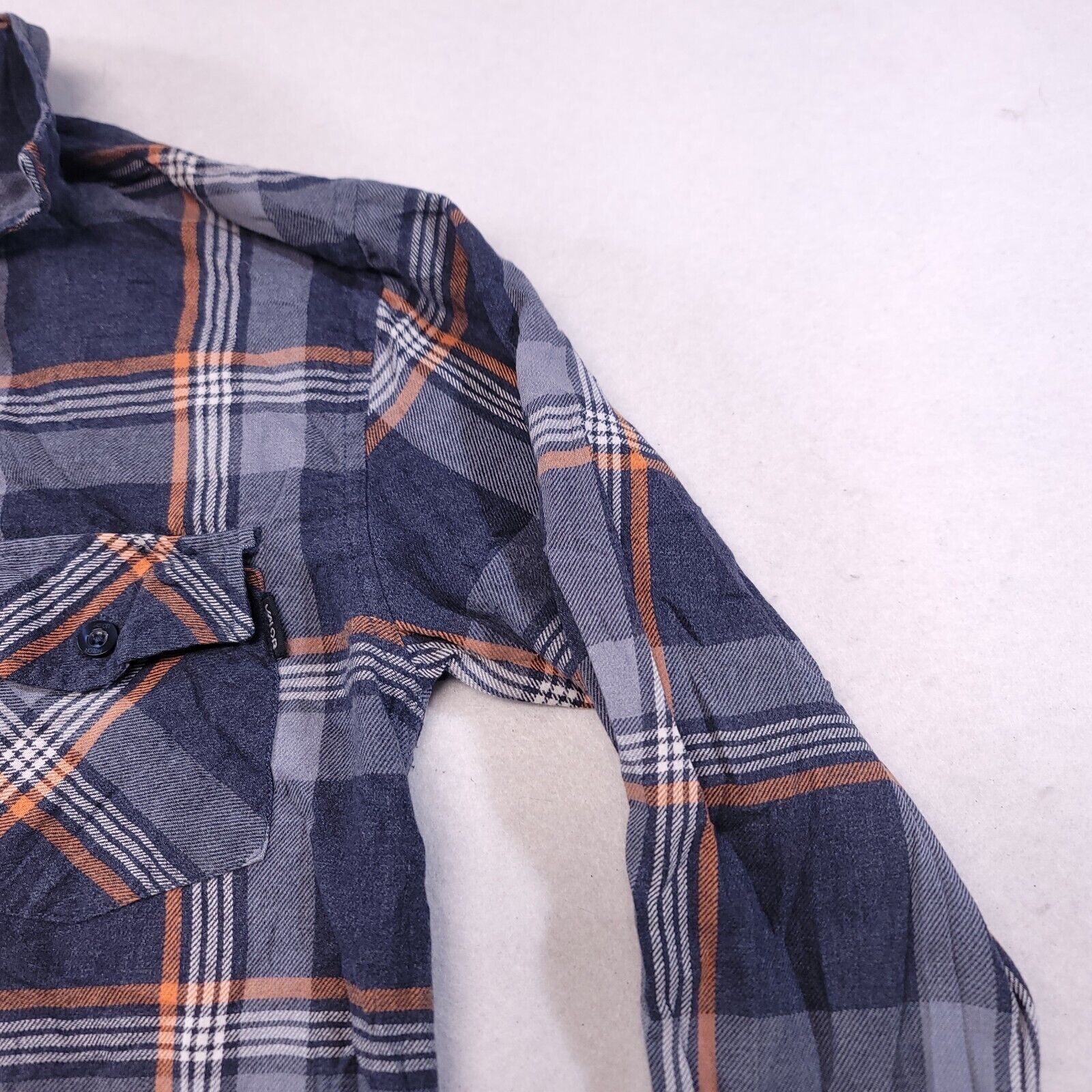 Valor Collective Valor Collective Madras Flannel Shirt Mens Size Small S Blue Size US S / EU 44-46 / 1 - 5 Thumbnail