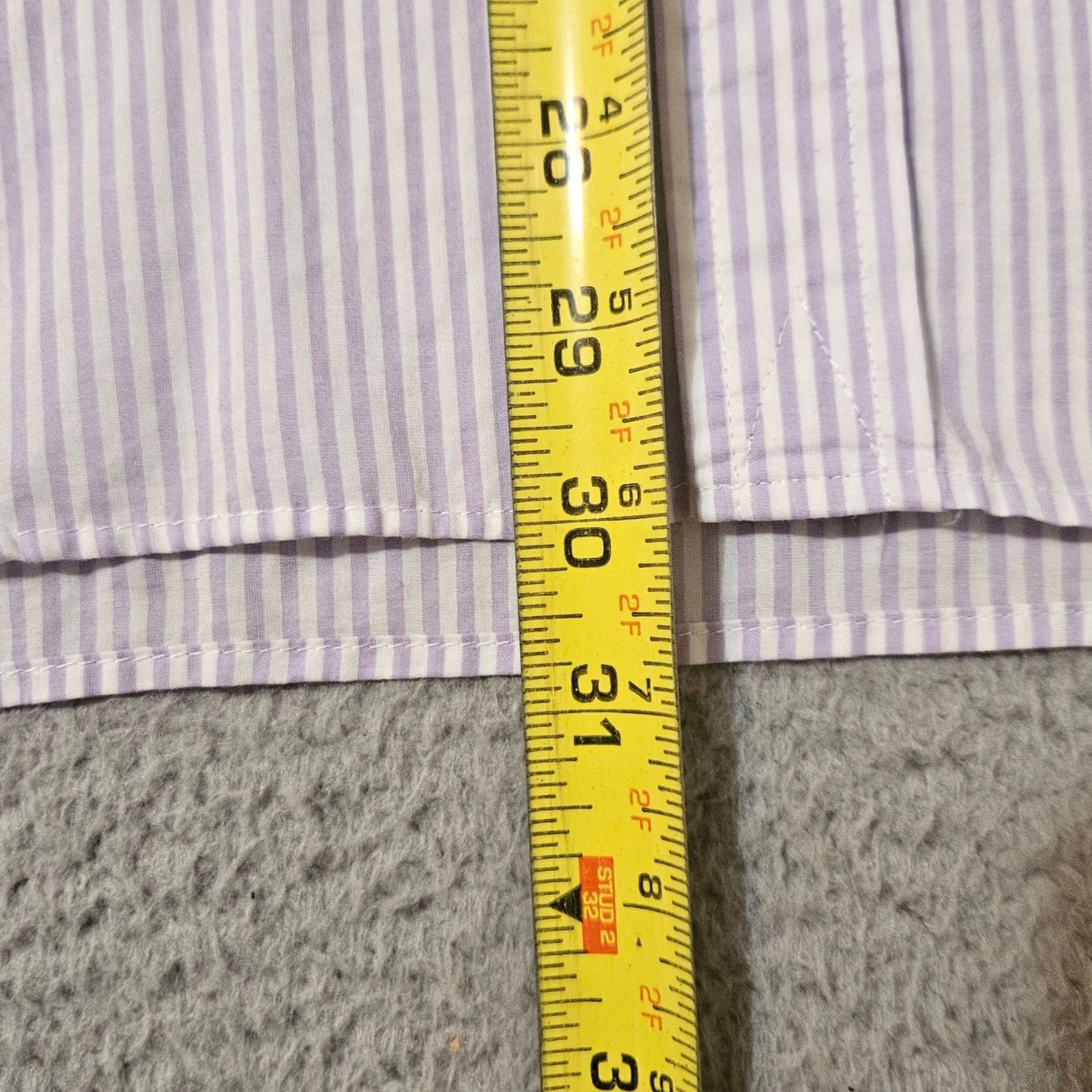 Vineyard Vines Vineyard Vines Shirt Mens XL Striped Silk Blend Soft Lightweight Button Front Size US XL / EU 56 / 4 - 7 Thumbnail