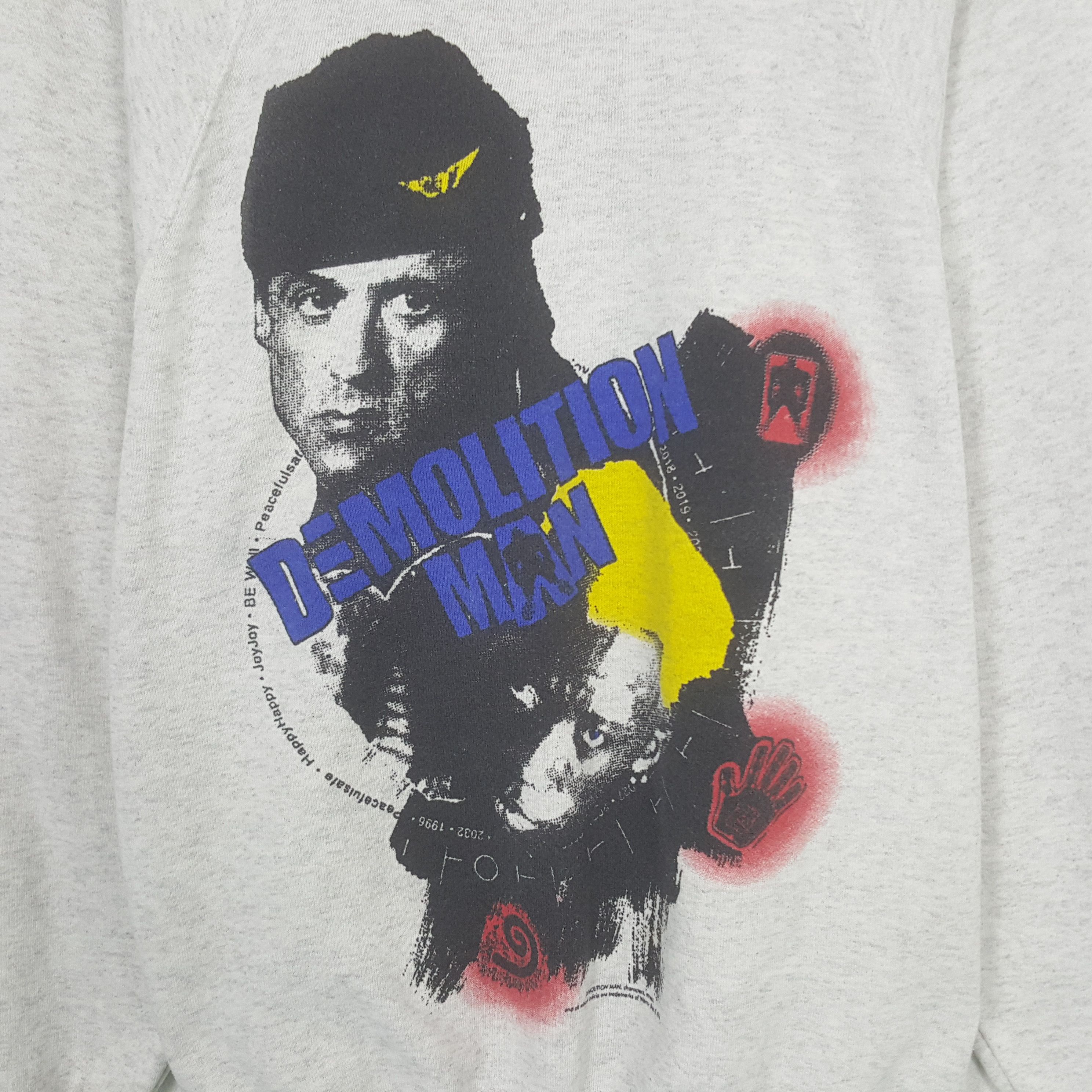 Vintage Vintage 1994 Demolition Man Sweatshirt Size US S / EU 44-46 / 1 - 2 Thumbnail