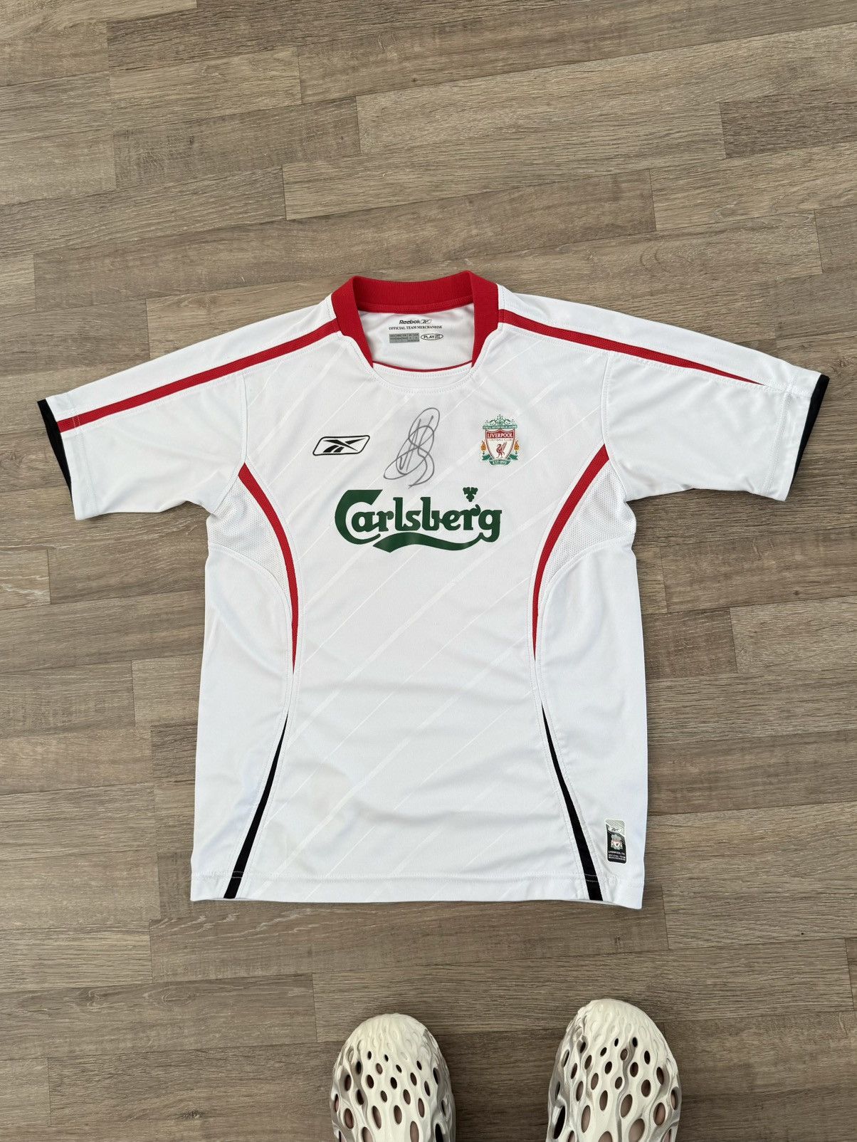 Reebok Vintage Liverpool Y2K Reebok 2005 Blokecore Soccer Jersey Size US XS / EU 42 / 0 - 8 Thumbnail