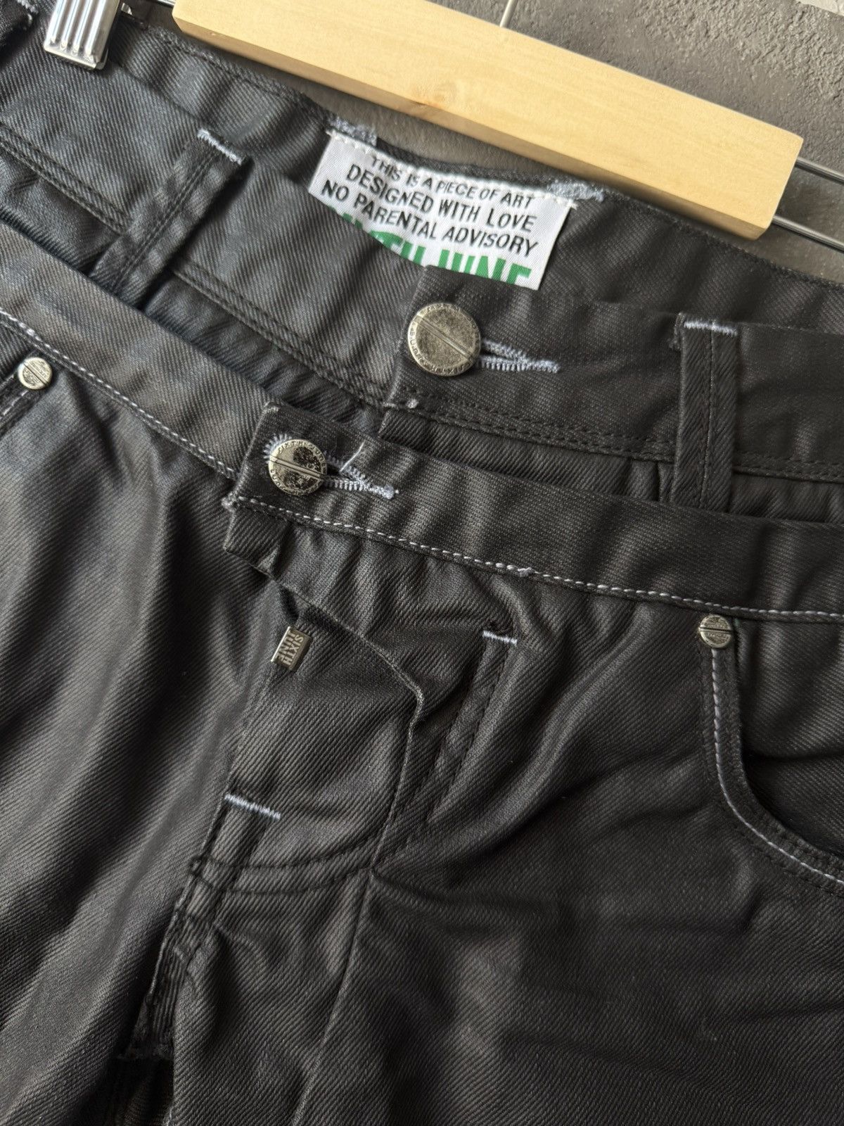 Other Sixth June x Y2K Waxed Jeans Size US 31 - 2 Thumbnail