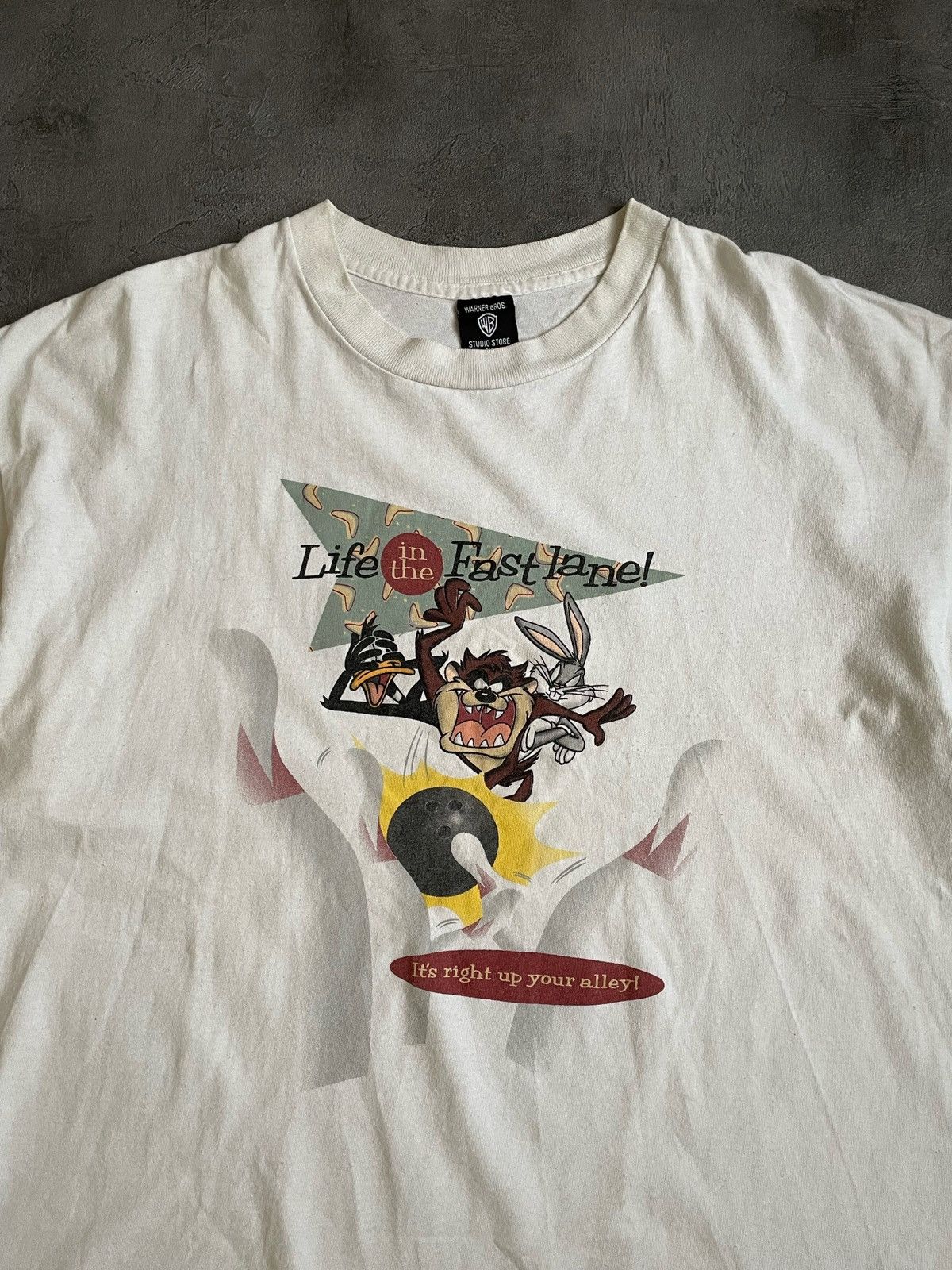 Vintage × Warner Bros Vintage Warner Bros Studio Store single stitch 1995 Size US XL / EU 56 / 4 - 2 Thumbnail