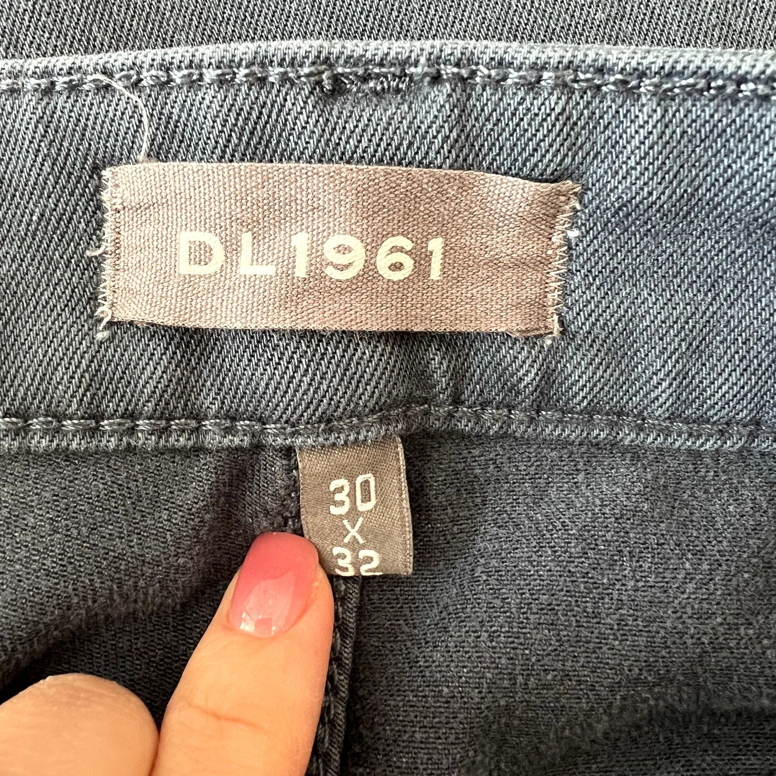 DL1961 DL1961 men's Nick Slim Montana Jeans Gray blue size 30x32 Size US 30 / EU 46 - 5 Thumbnail