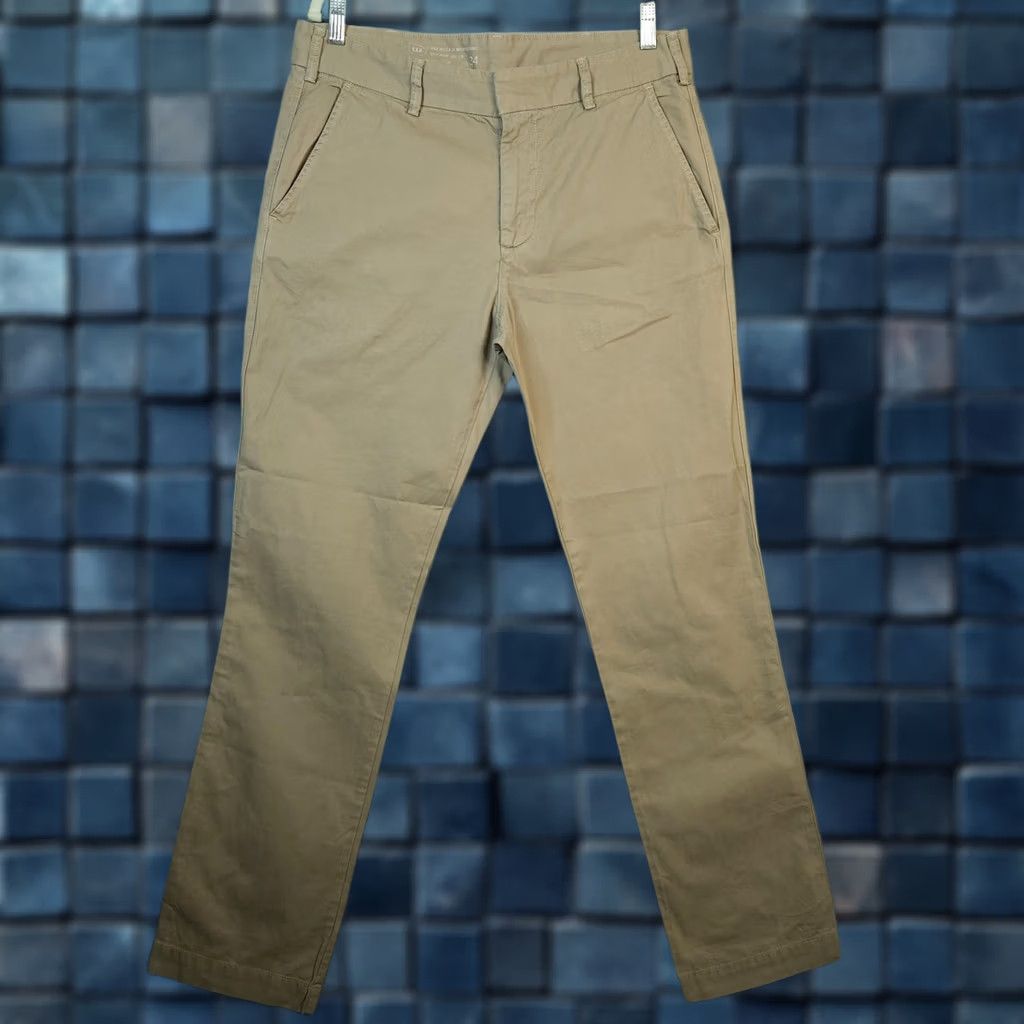 Vintage S.K.U Men’s Khaki Pants Straight Size 34 Cotton Casual Beige Regular Size US 34 / EU 50 - 1 Thumbnail