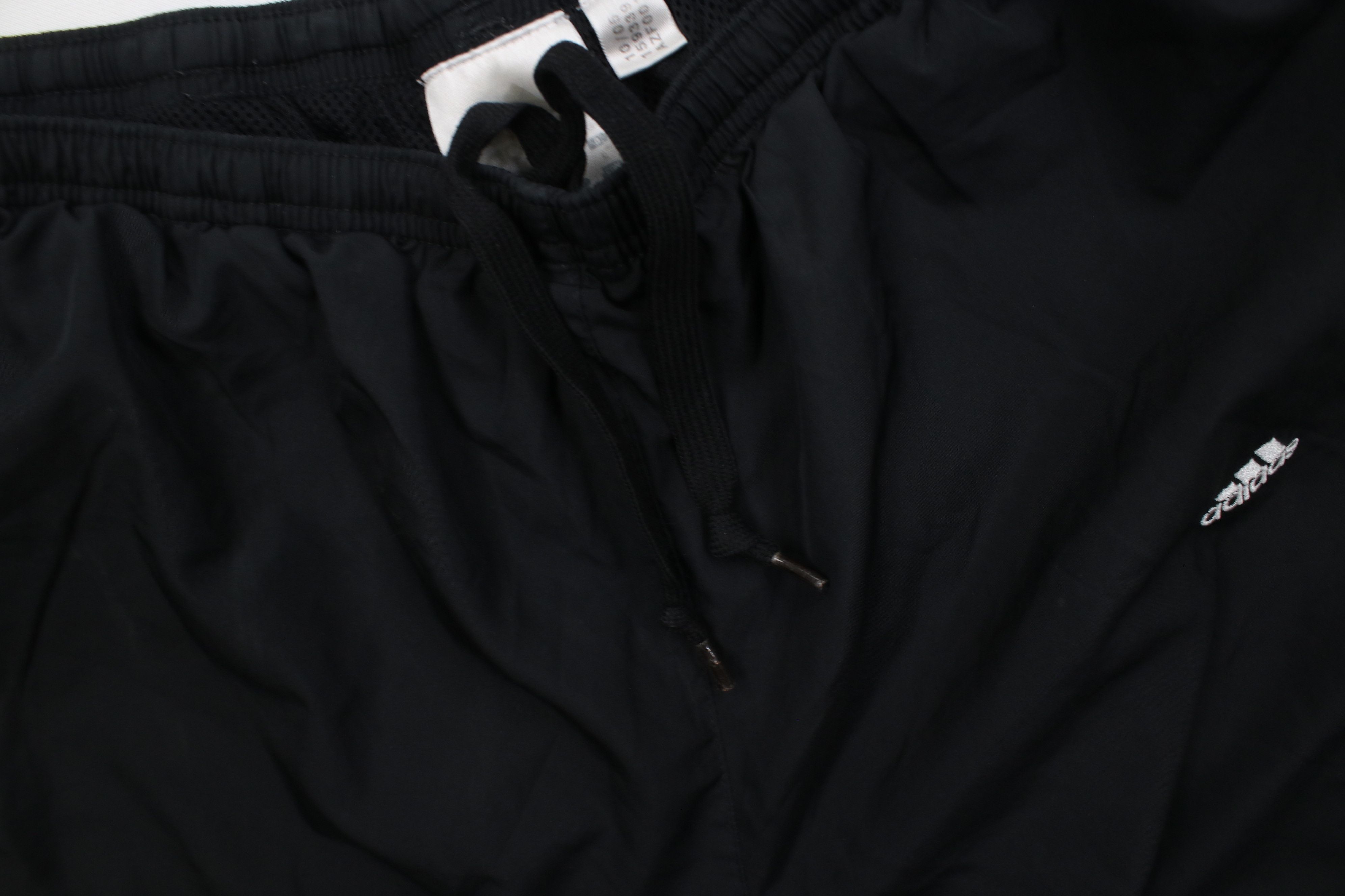 Adidas Vintage Y2K 2005 Adidas Wide Leg Windbreaker Pants Black Size US 36 / EU 52 - 8 Thumbnail