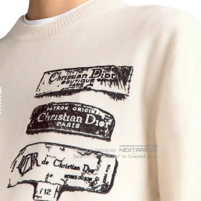 Dior Dior Beige Cashmere Sweater for Men . Size US L / EU 52-54 / 3 - 8 Thumbnail