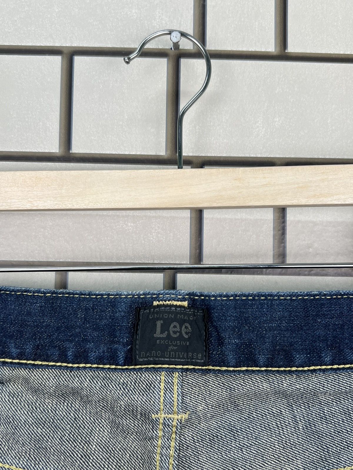 Lee Vintage Lee Union Made Distressed Skinny Jeans Size US 31 - 21 Thumbnail